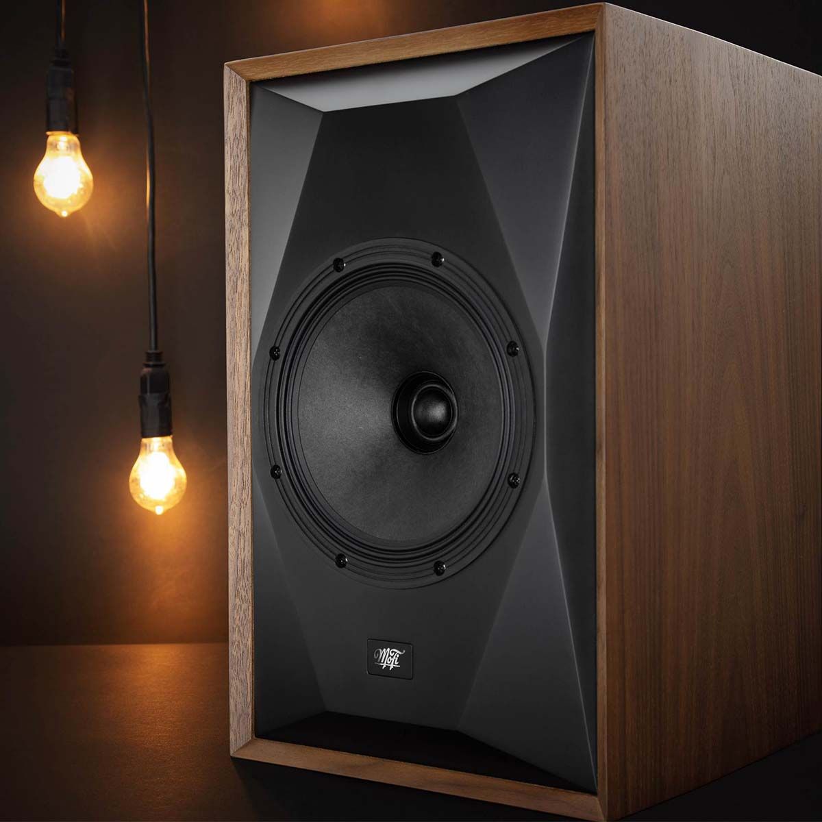 SourcePoint 8 Single in Walnut Cinematic Front View