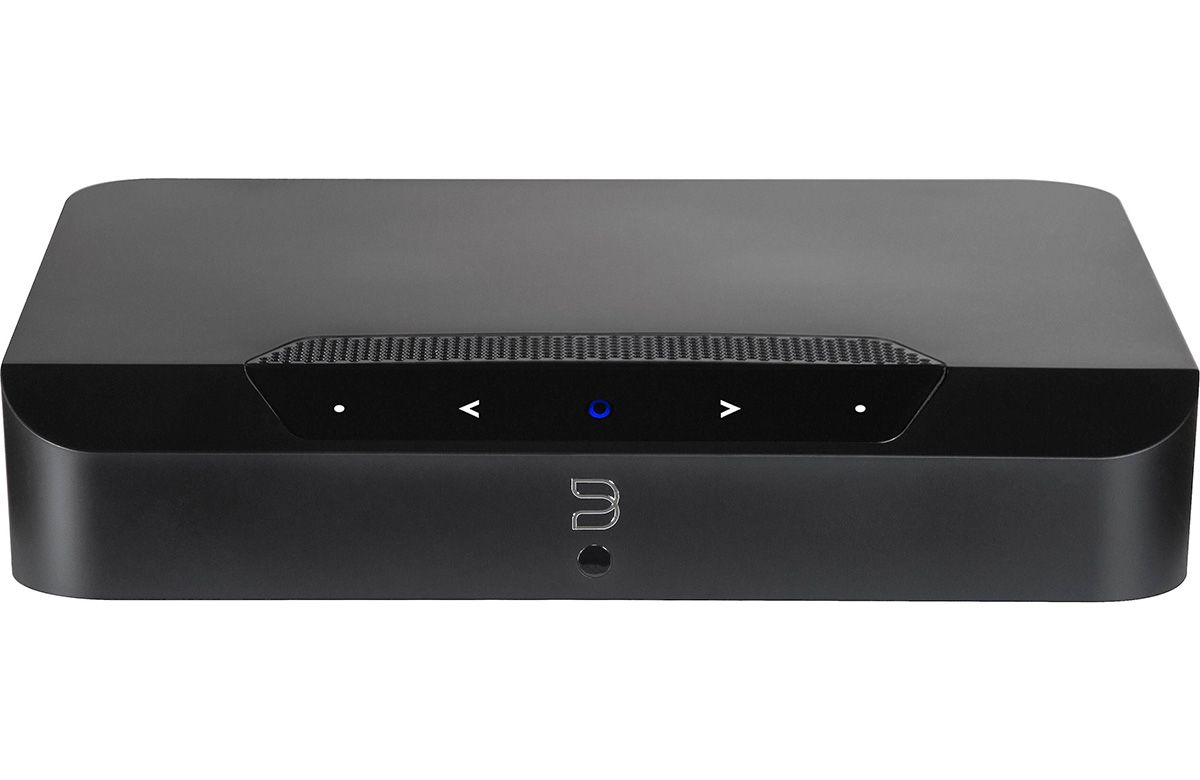 Bluesound Powernode Edge in Black Front Top View