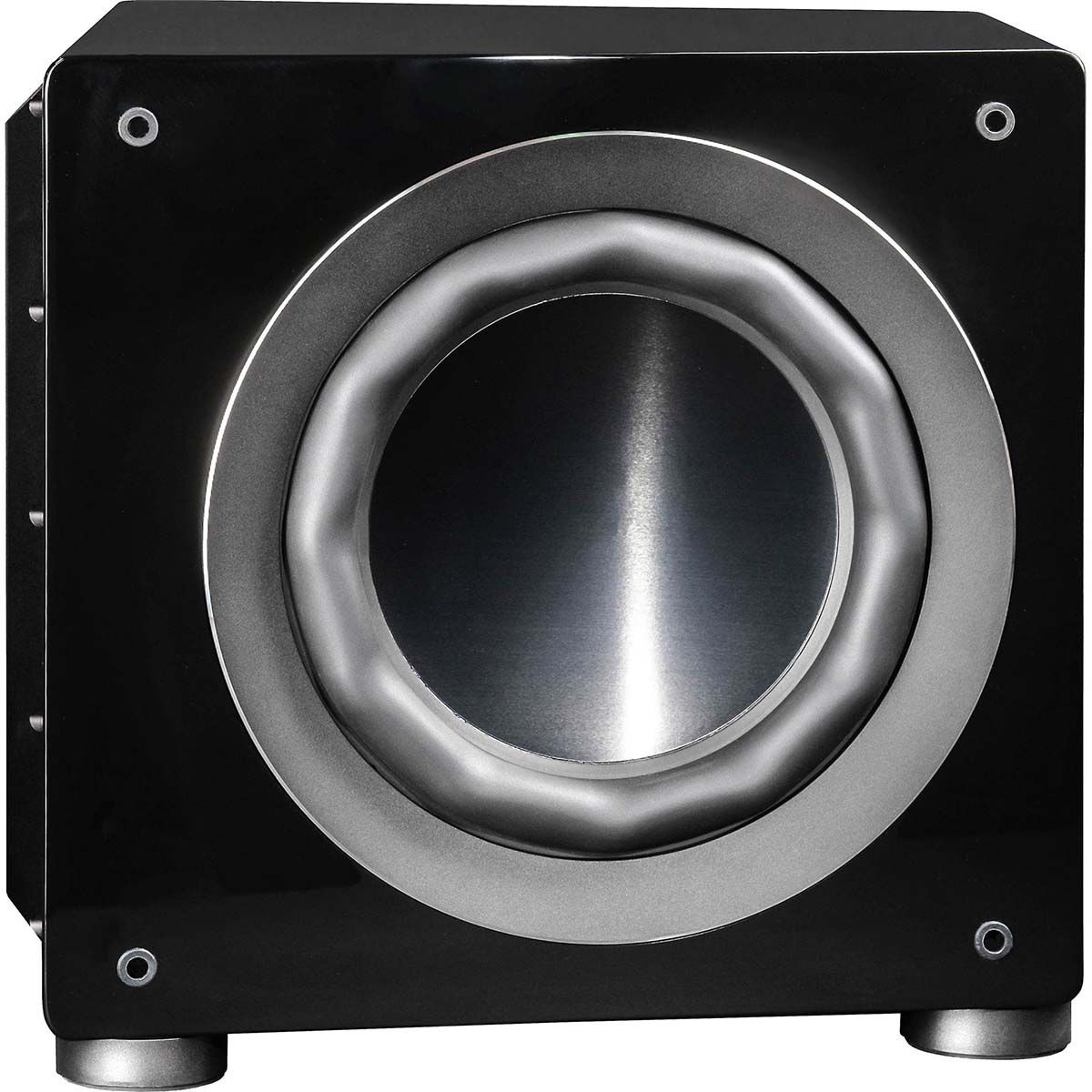 ELAC DS1000 Front View in Gloss Black