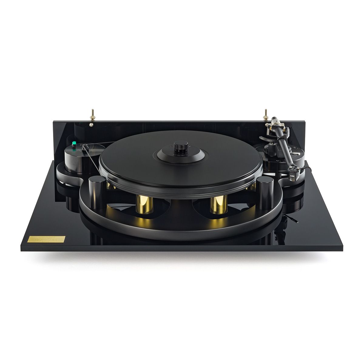 Michell Gyrodec Turntable in black - top view