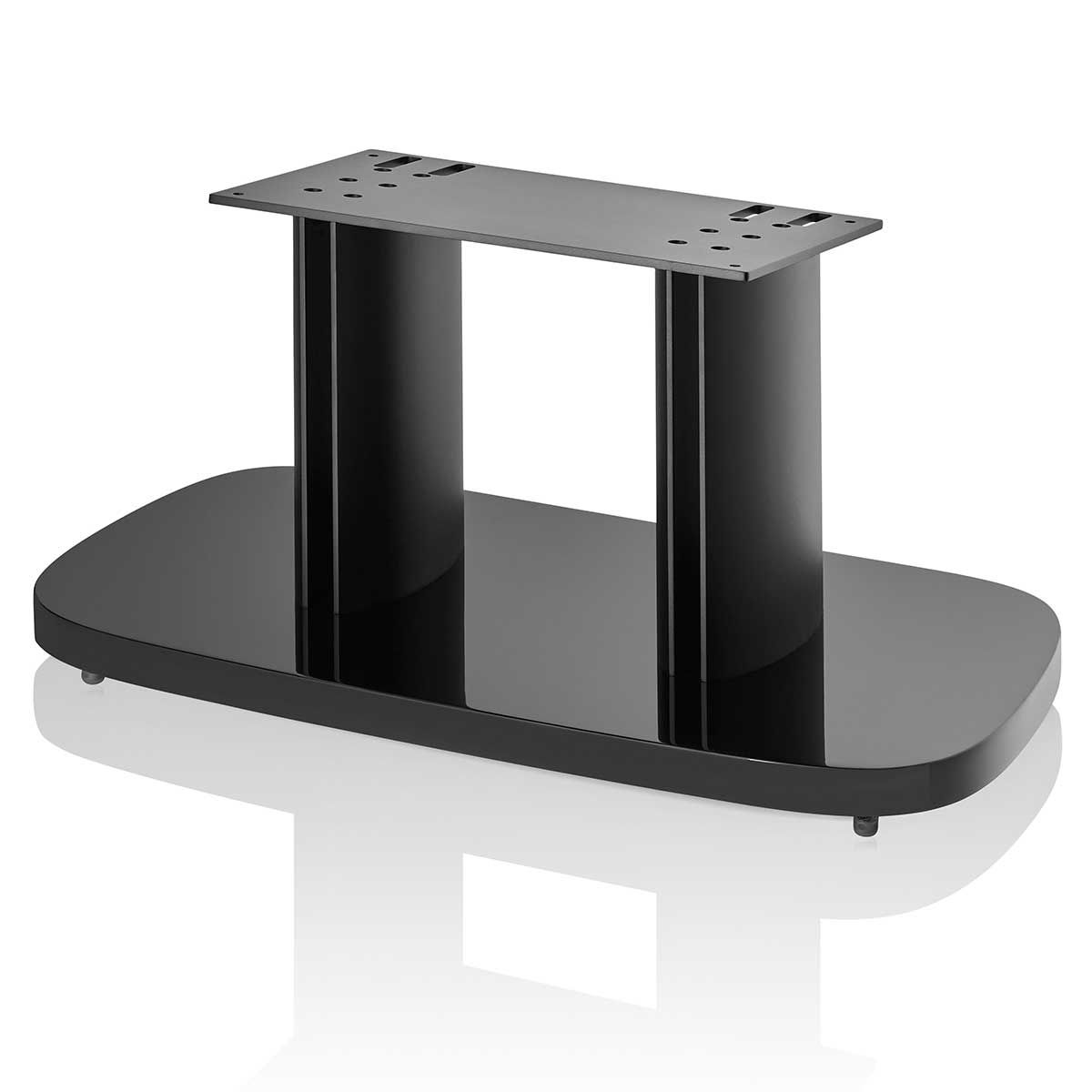 Bowers & Wilkins FS-HTM D4 Center Channel Speaker Stand, Black, front angle