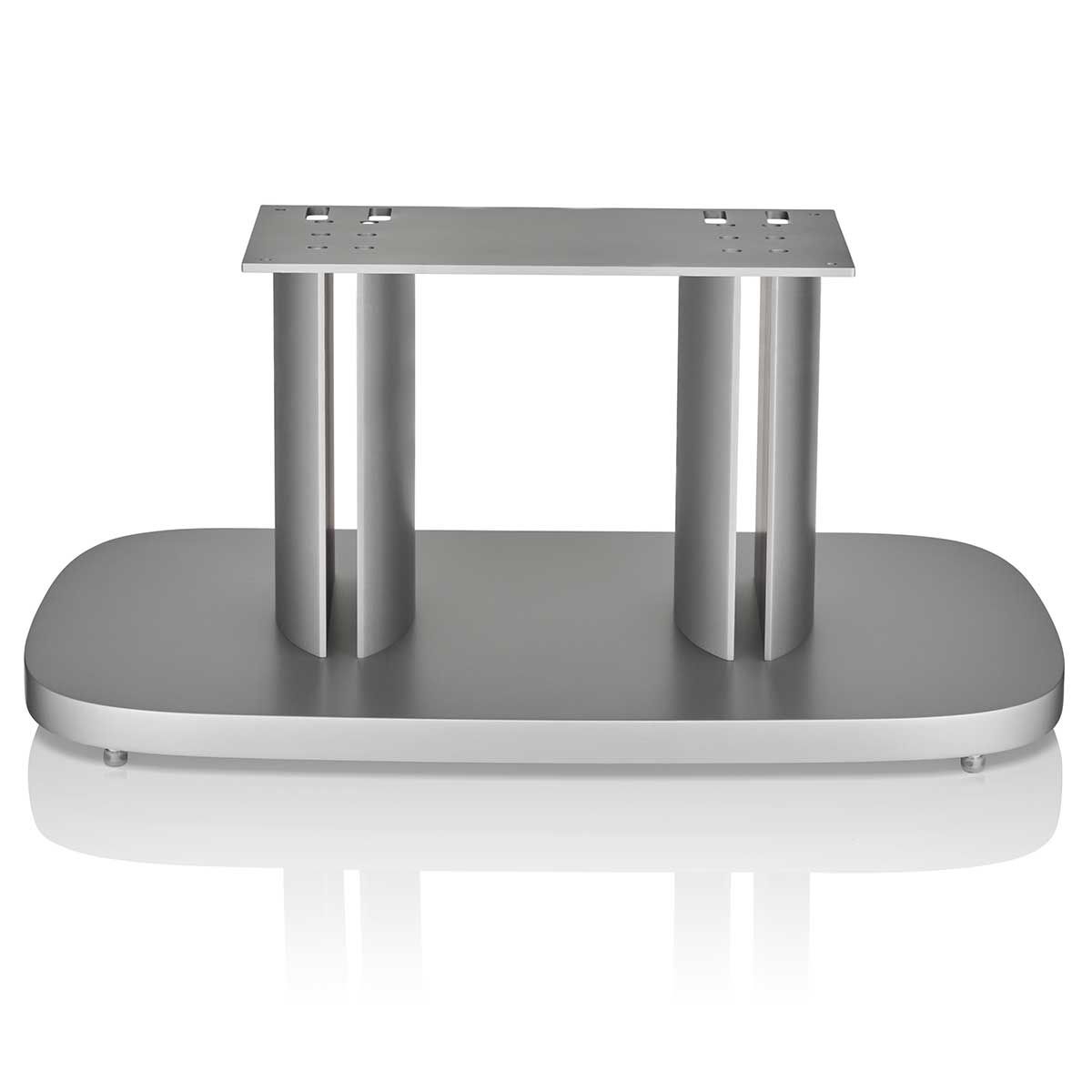 Bowers & Wilkins FS-HTM D4 Center Channel Speaker Stand, Silver, front view