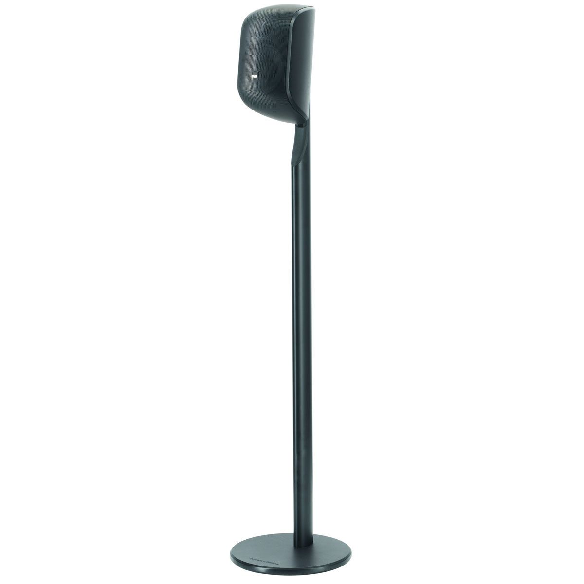 Bowers & Wilkins M-1 Speaker Stand - Black - Front angled view