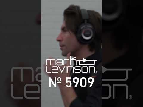 Mark Levinson OPEN BOX № 5909 Premium High-Resolution Wireless ANC Headphones - Pearl Black - Excellent Condition
