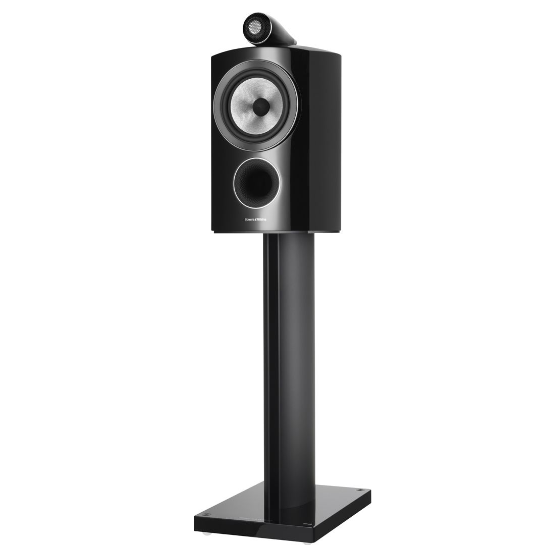 Bowers & Wilkins 805 D3 without grille,Bowers & Wilkins 805 D3 with grille,Bowers & Wilkins 805 D3 Bookshelf Speakers on stand