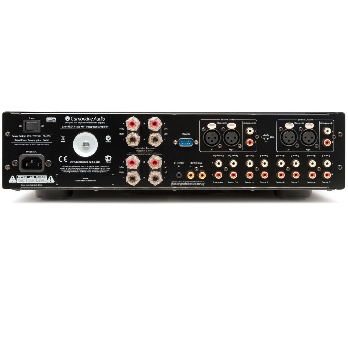 Cambridge Audio Azur 851A Integrated Class XD Amplifier
