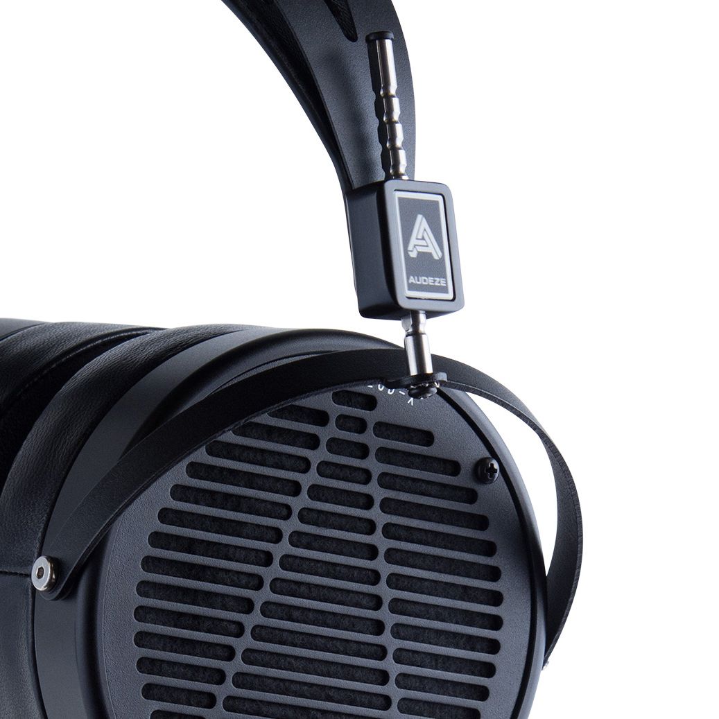 Close-up shot of the Audeze LCD-X open-back grille.