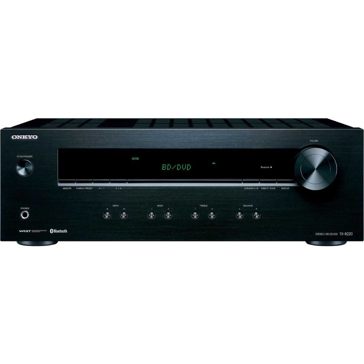 Onkyo TX-8220 Stereo Receiver with Bluetooth - Front