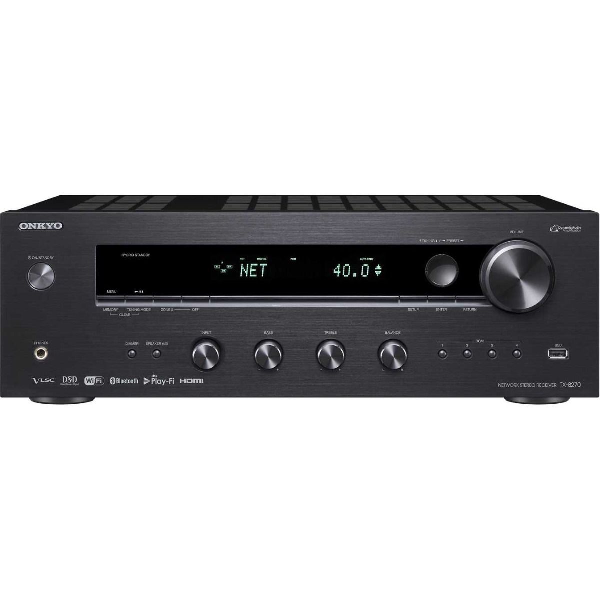 Onkyo TX-8270 Stereo Receiver front