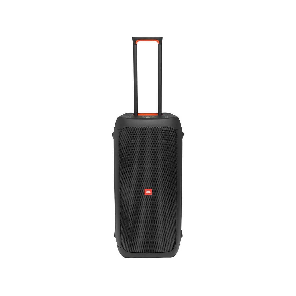 JBL PartyBox 310 front view with handle extended