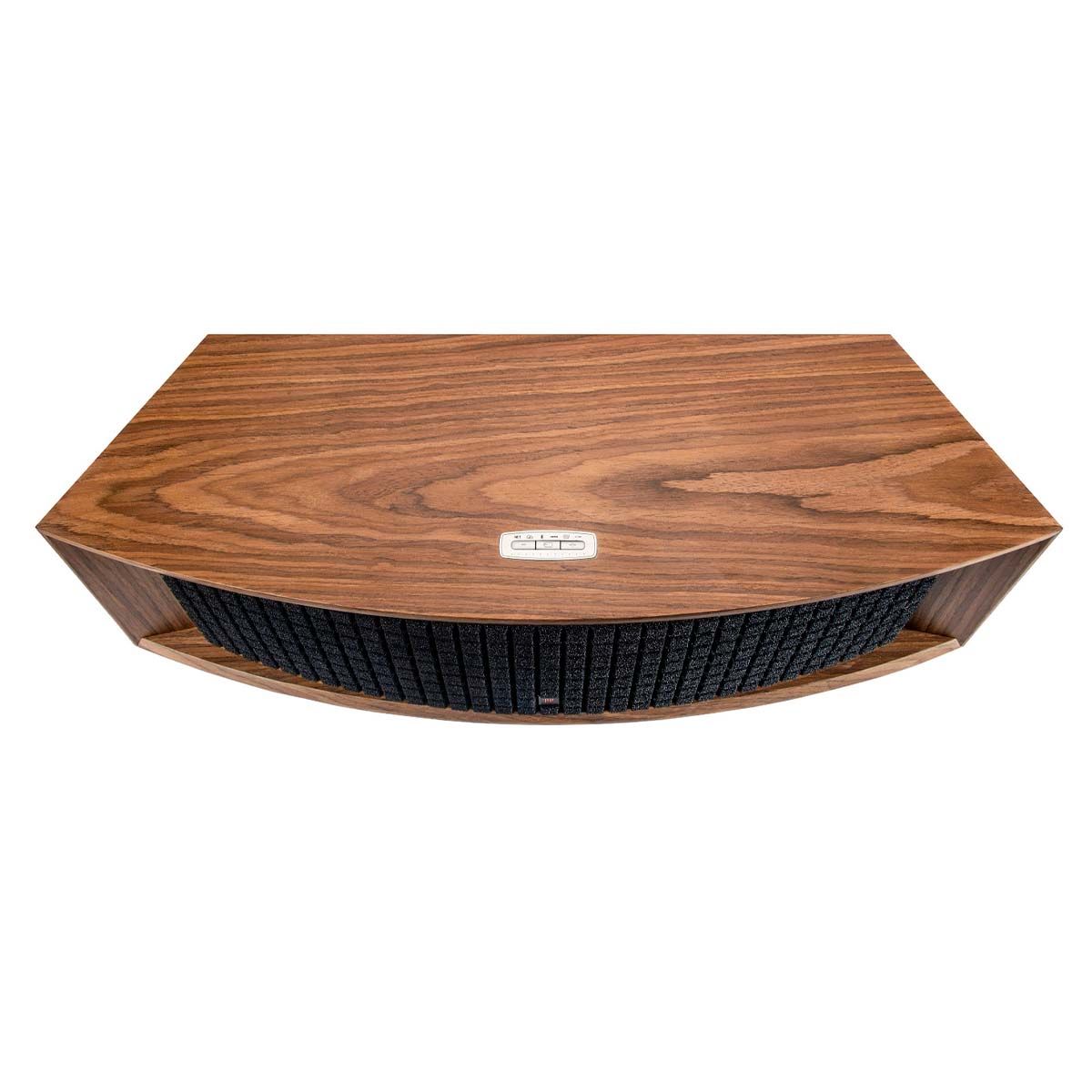 JBL L75ms Music System - Walnut top view with grille