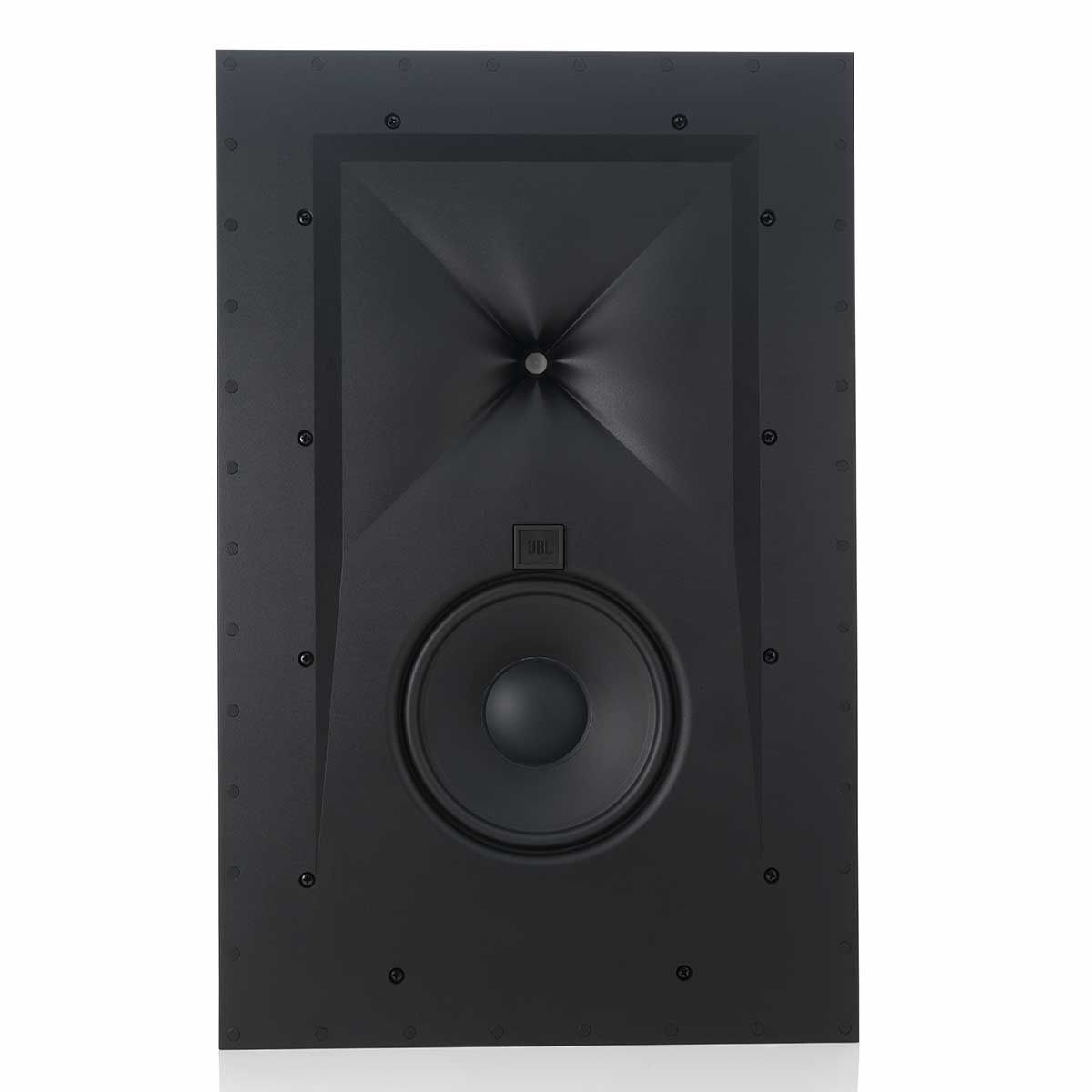 JBL Synthesis SCL-4 In-Wall Speaker, Black, front view