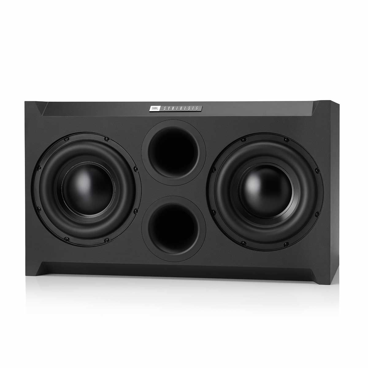 JBL Synthesis SSW-2 Dual Subwoofer, Black, front view