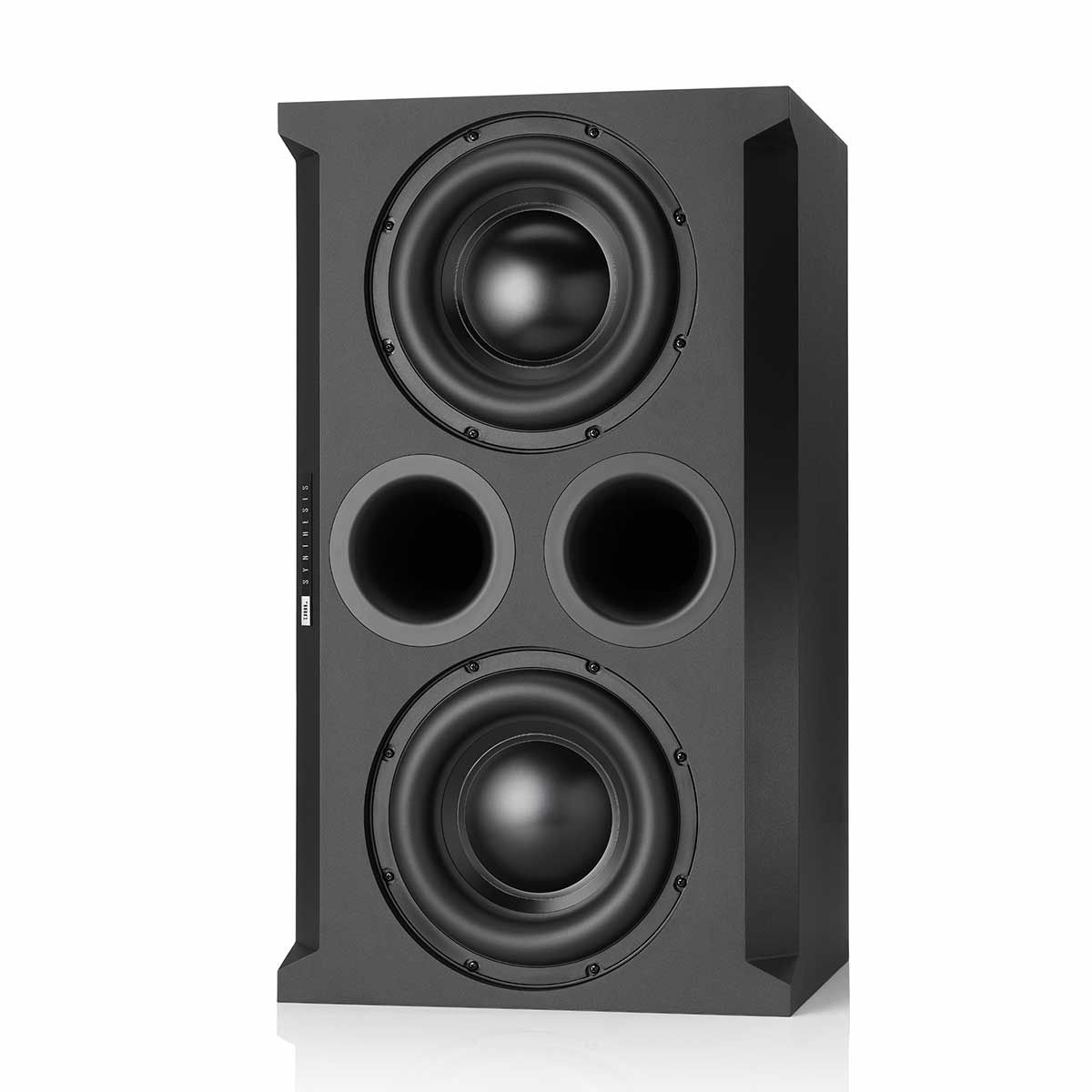 JBL Synthesis SSW-2 Dual Subwoofer, Black, vertical position, front view