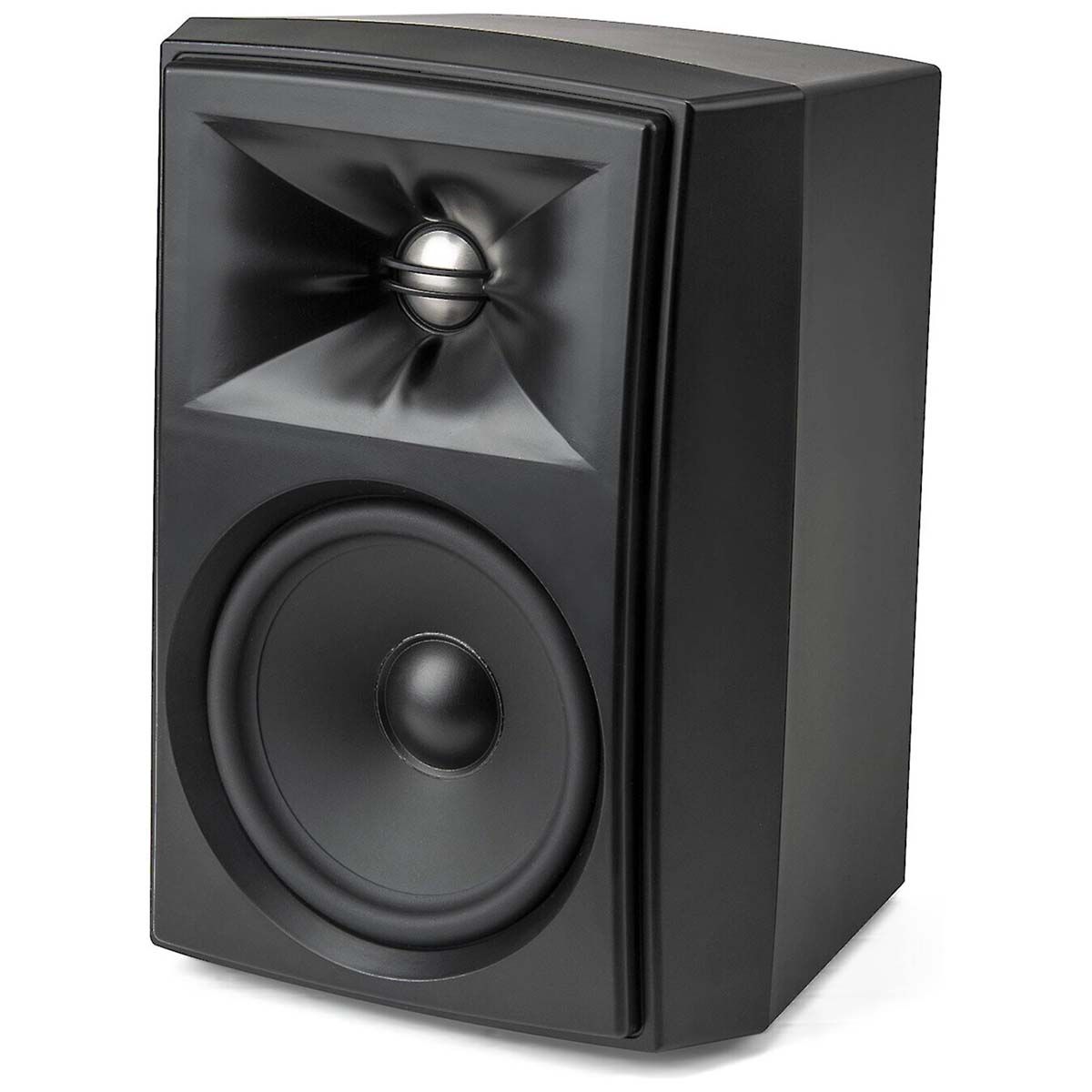 JBL Stage XD-5 5.25" Outdoor Speaker IP67 Rated - Black - Pair - angled front view