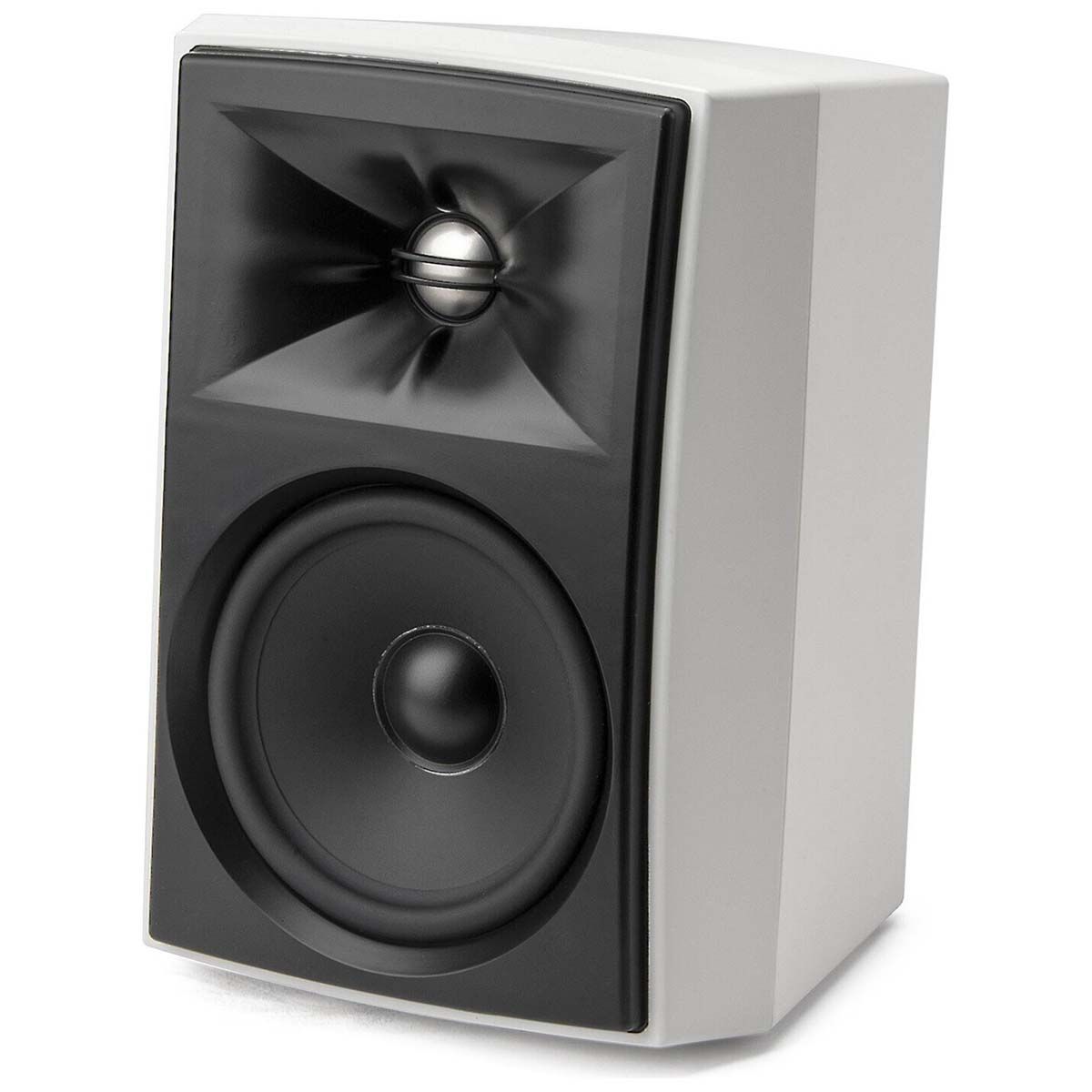 JBL Stage XD-5 5.25" Outdoor Speaker IP67 Rated - White - Pair - angled front view