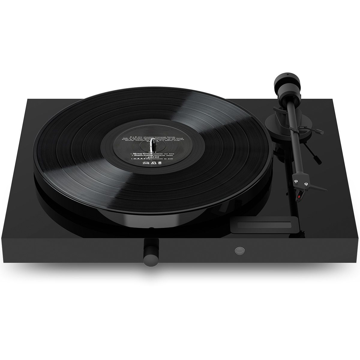 Pro-Ject Juke Box E1 Turntable in black top view