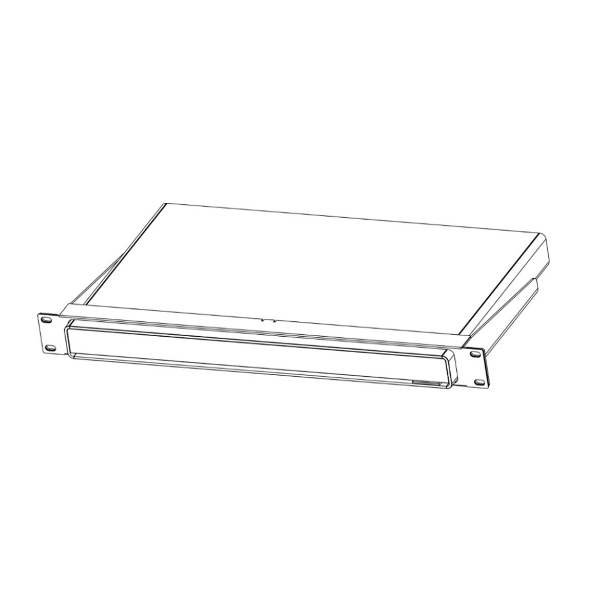 Kaleidescape Strato Rack-Mount Hardware technical drawing