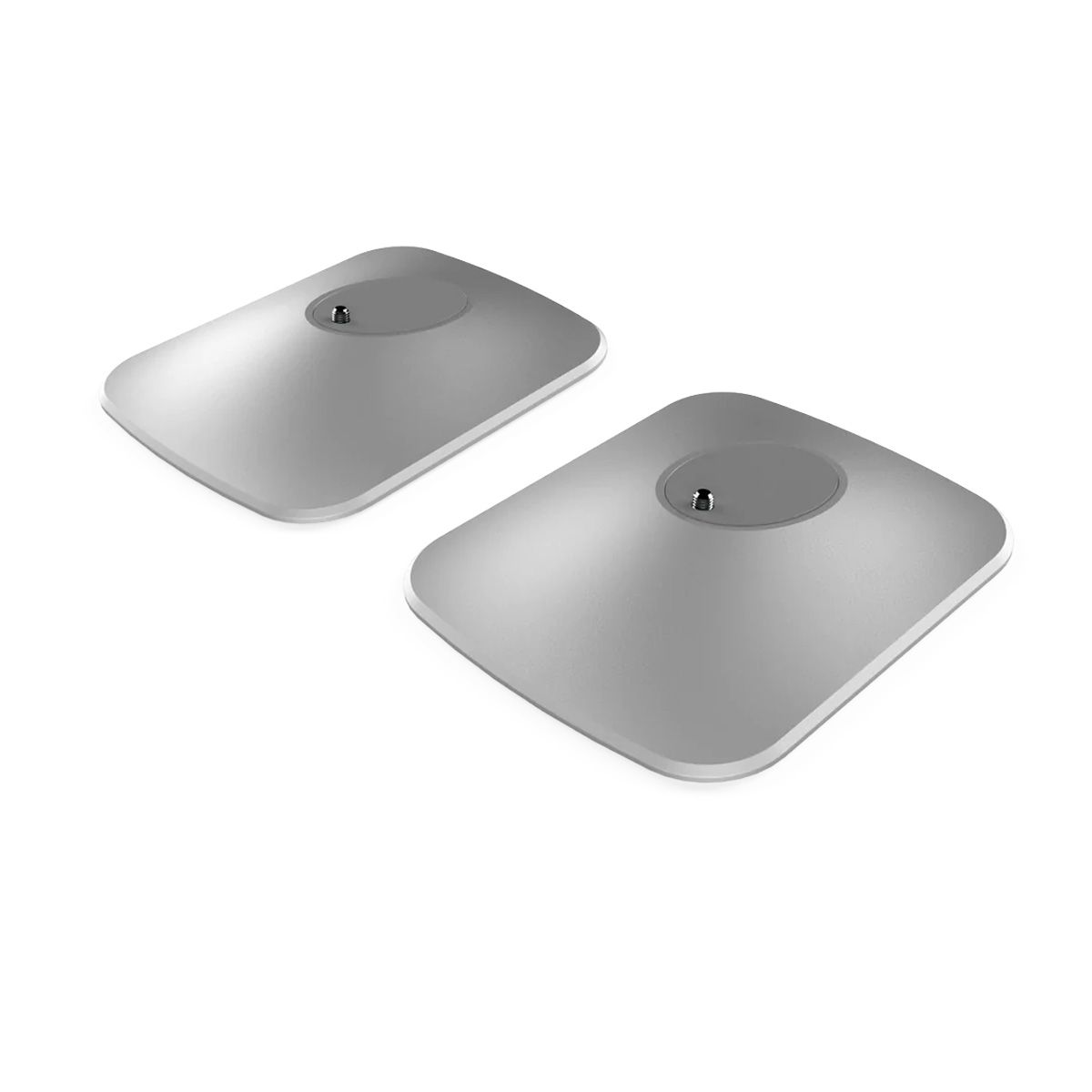 KEF P1 Desk Pad for LSX II - Silver - Pair