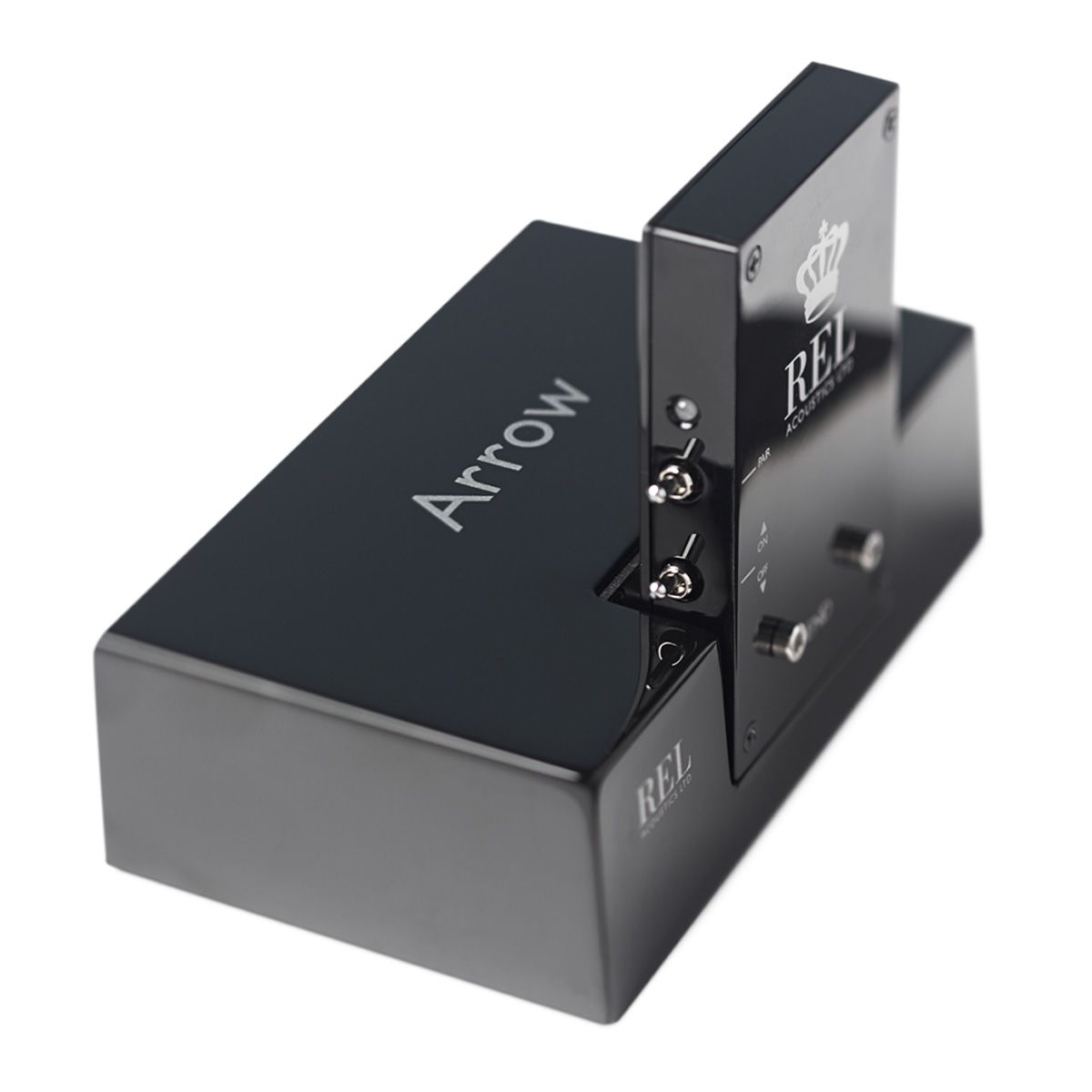 REL Acoustics Arrow Wireless Transmitter / Receiver - side view of transmitter
