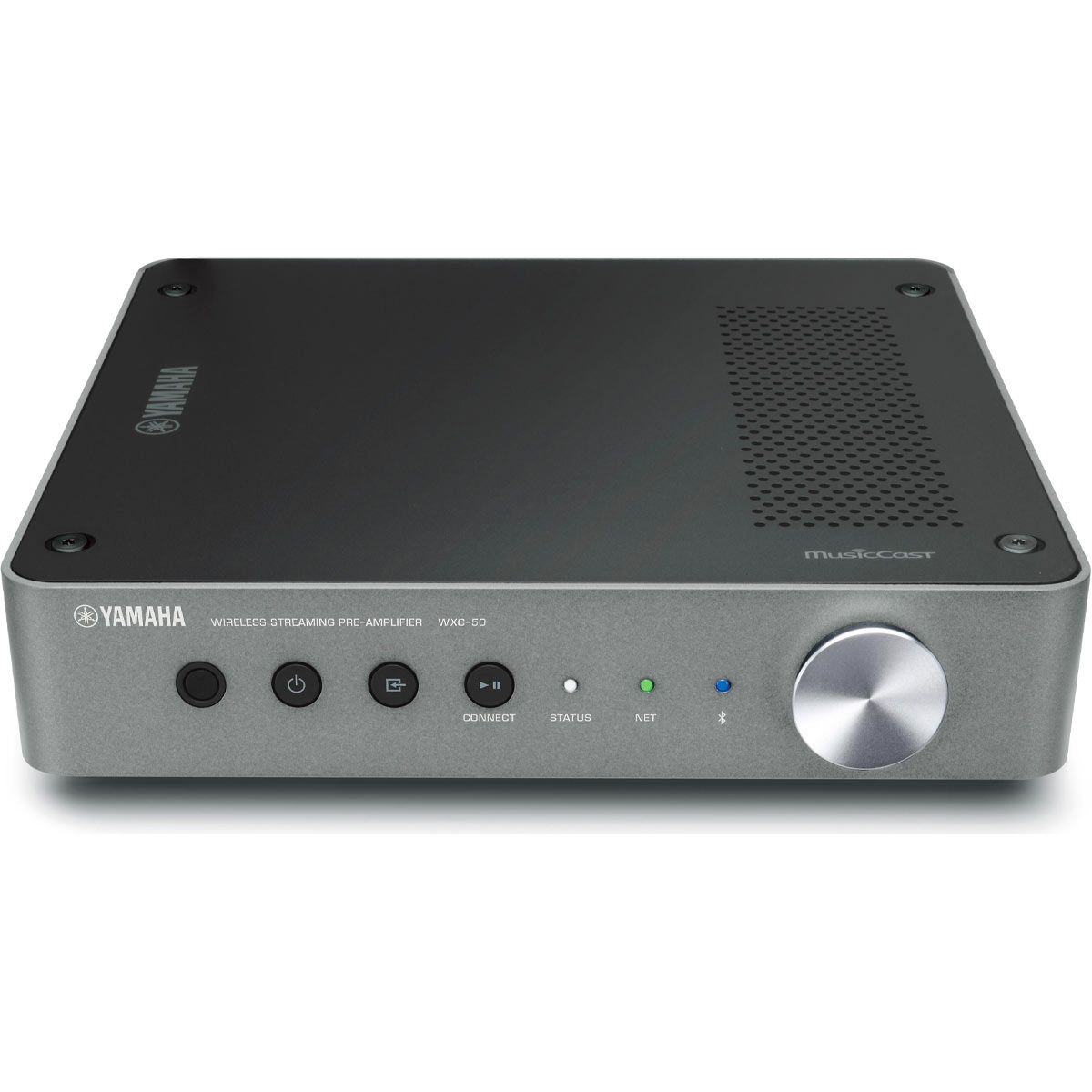 Yamaha WXC-50 MusicCast Wireless Streaming Preamplifier - angled top view