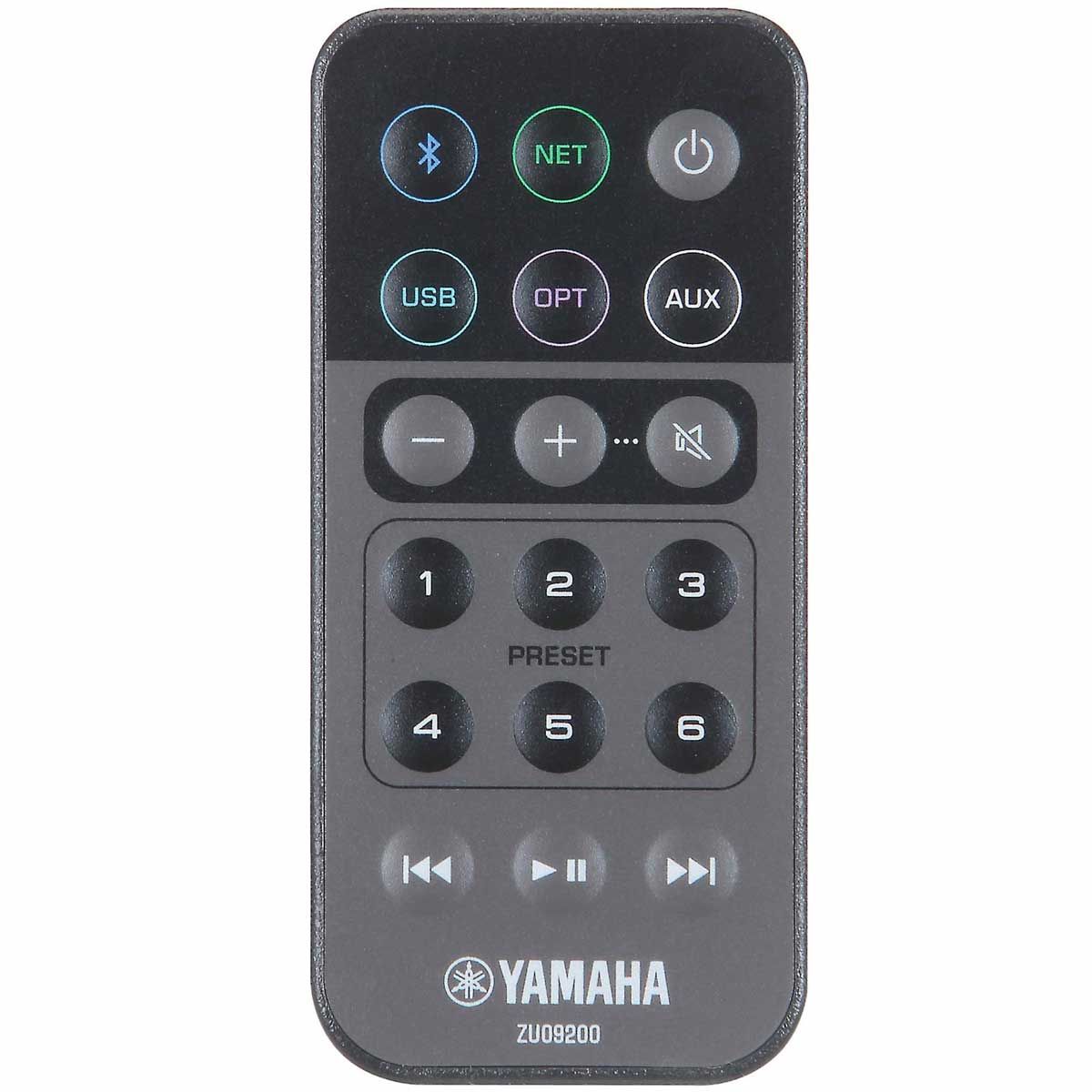 Yamaha WXA-50 MusicCast Wireless Streaming Amplifier - remote control
