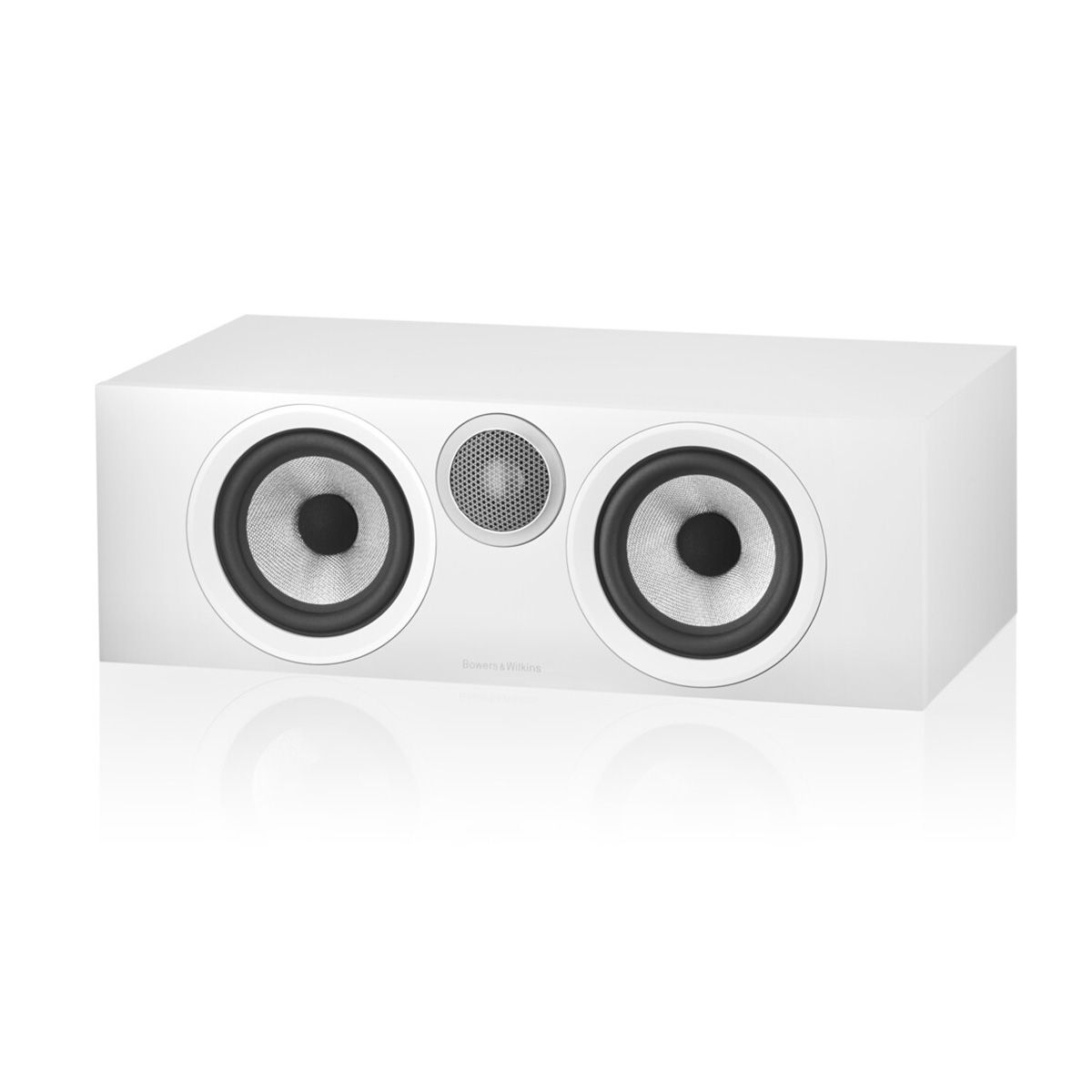 Bowers & Wilkins HTM6 S3 in white without grille