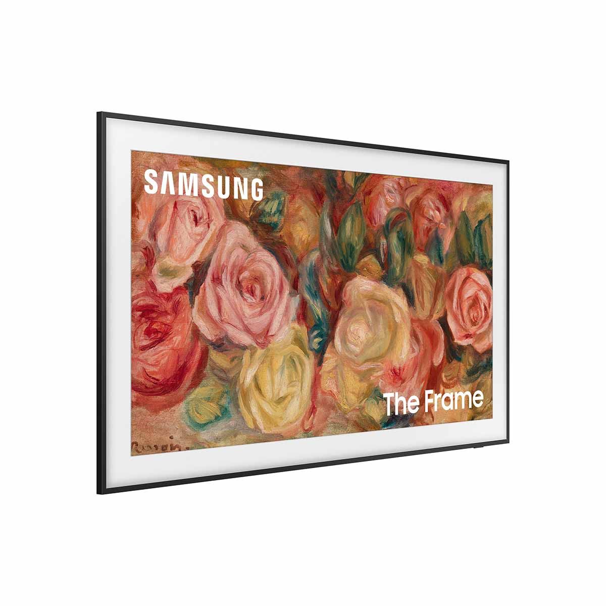 Samsung LS03D The Frame QLED HDR Smart TV - 65" no stand - angled front left view