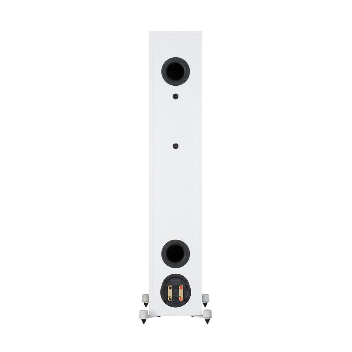 Monitor Audio Bronze 200 Floorstanding Speakers, White, rear view