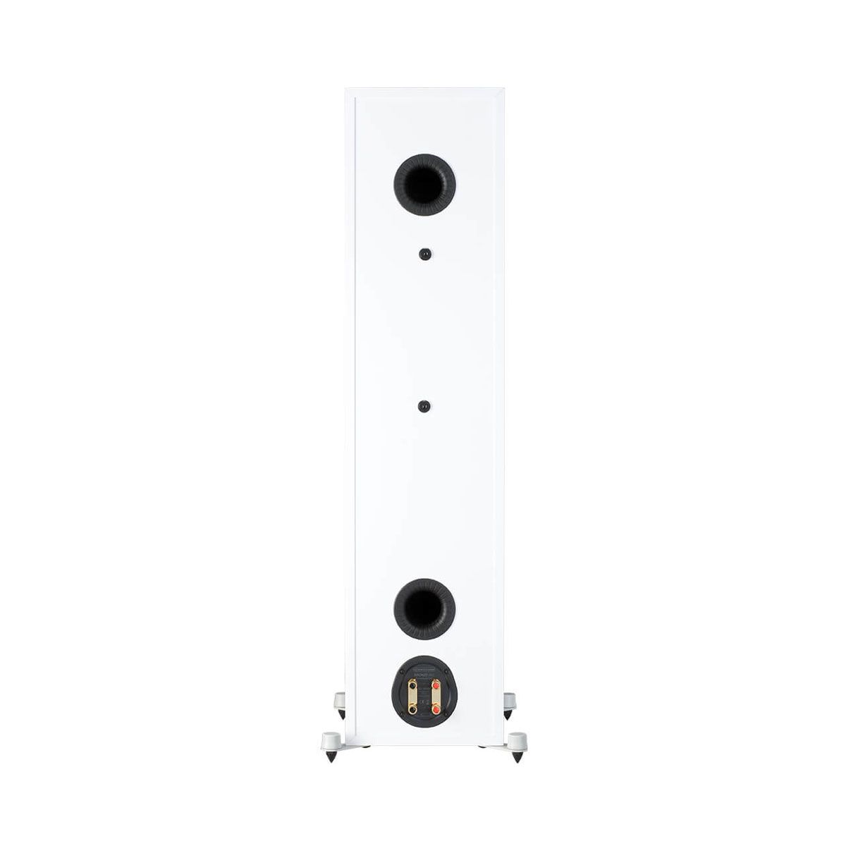 Monitor Audio Bronze 500 Floorstanding Speakers, White, rear view