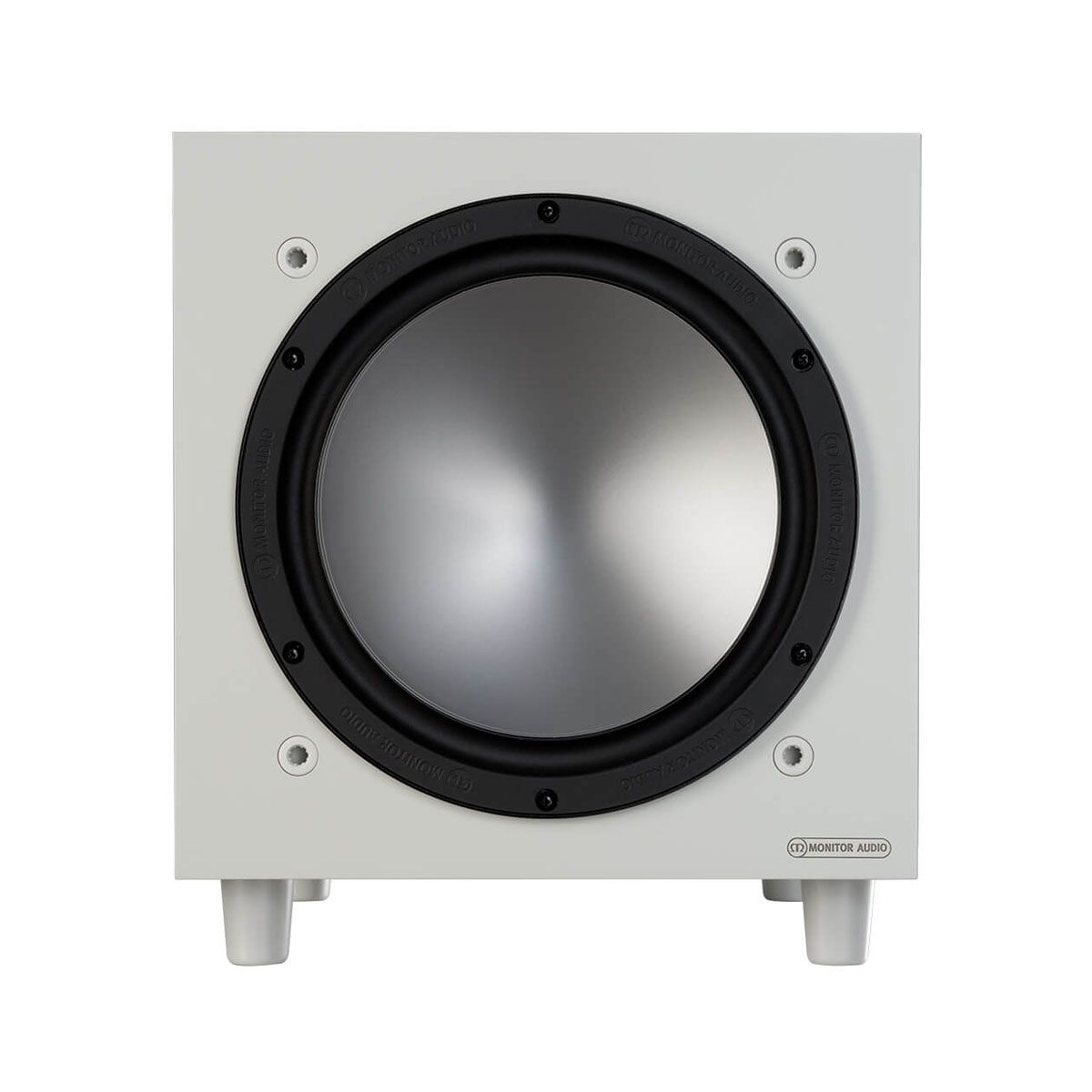 Monitor Audio Bronze W10 Subwoofer, White, front