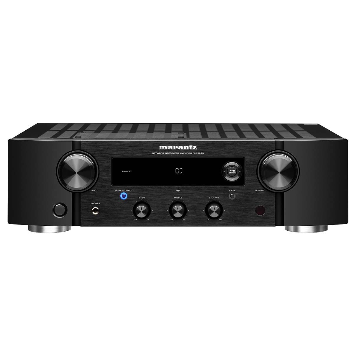 Marantz PM7000N Integrated Amplifier, front view