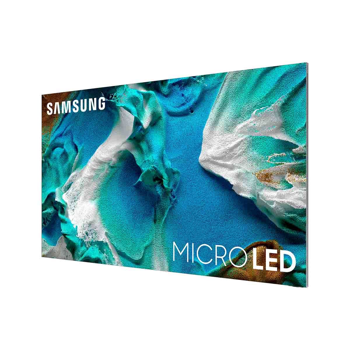 Samsung MS1A MICRO LED 4K TV - 110" angled front right view