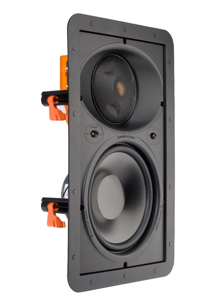 Monitor Audio W280-IDC Series 200 In-Wall Speaker, front angle