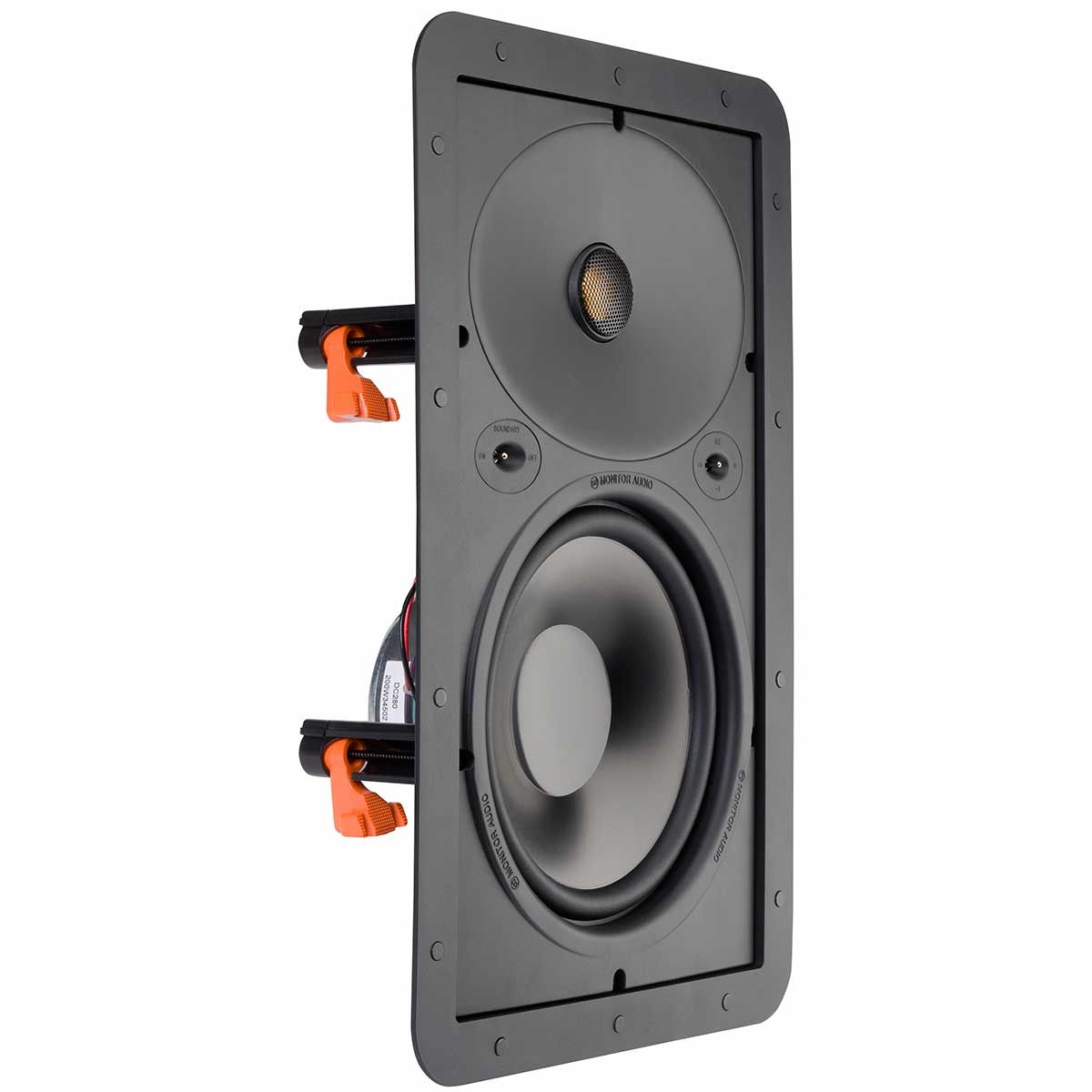 Monitor Audio W280 Series 200 In-Wall Speaker, front angle