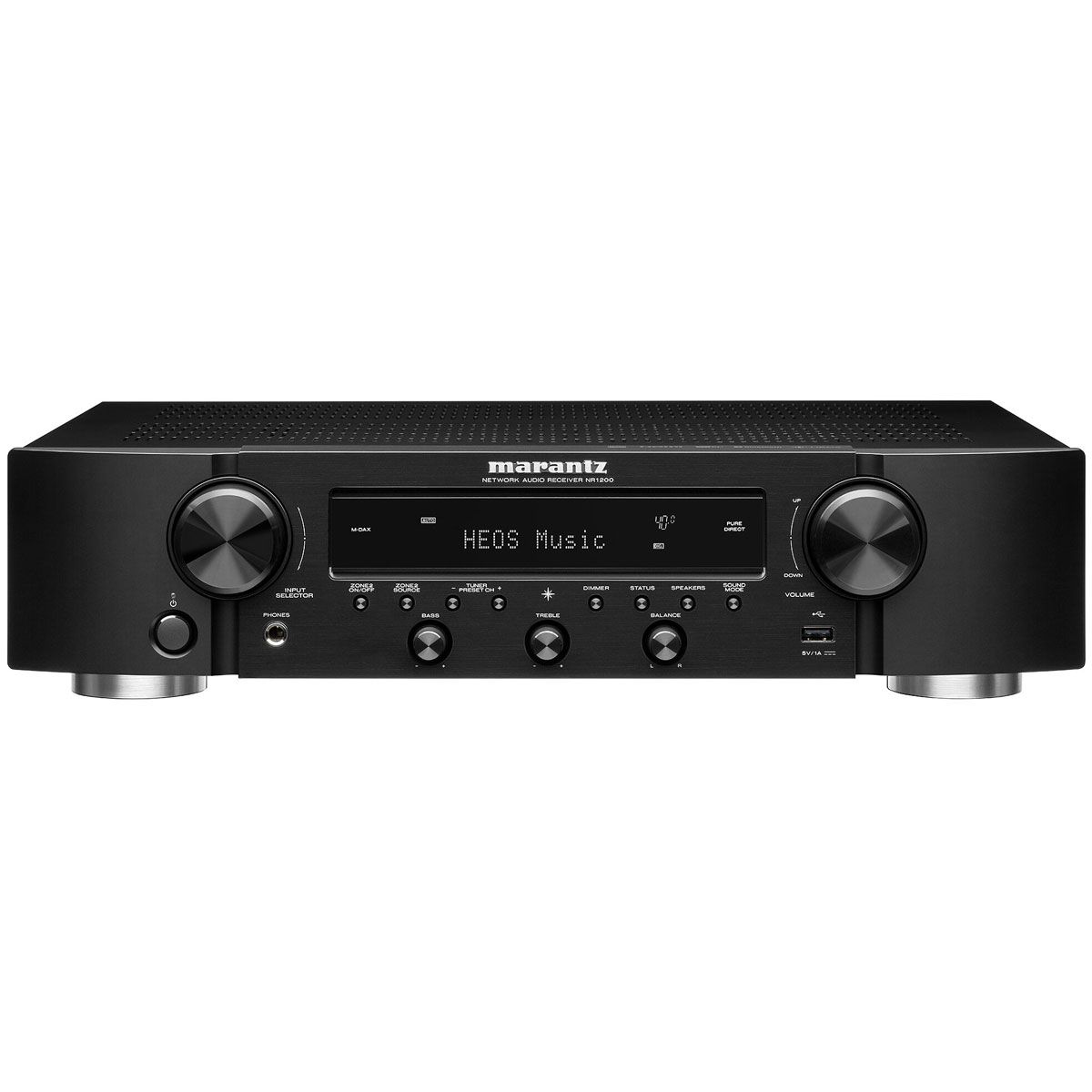 Marantz NR1200 2 Channel Slim Stereo Receiver - front view