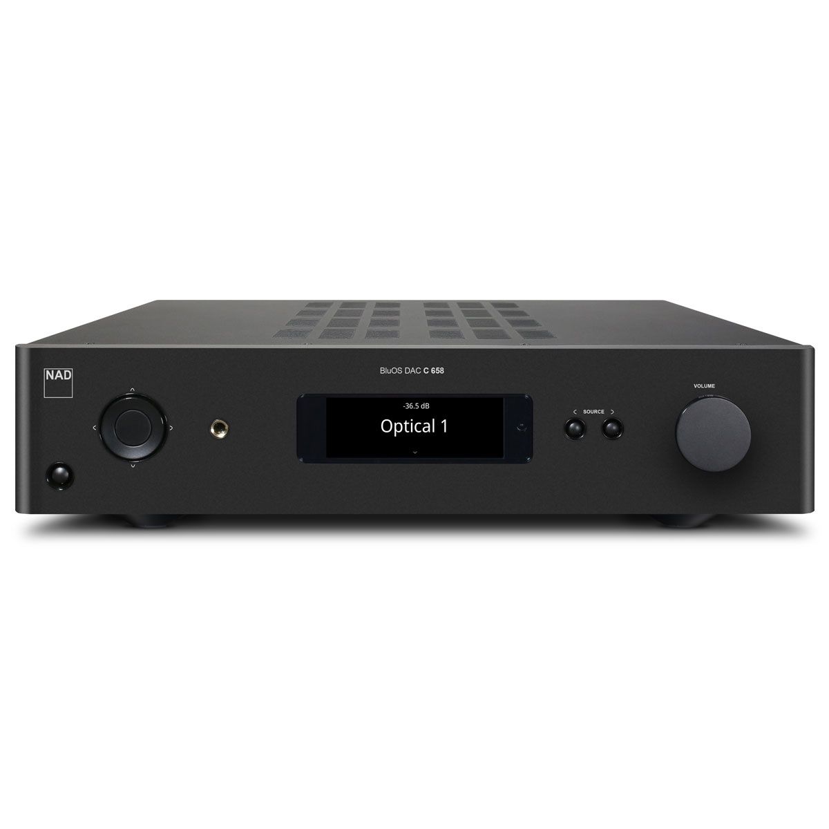 NAD C 658 BluOS Streaming DAC, front