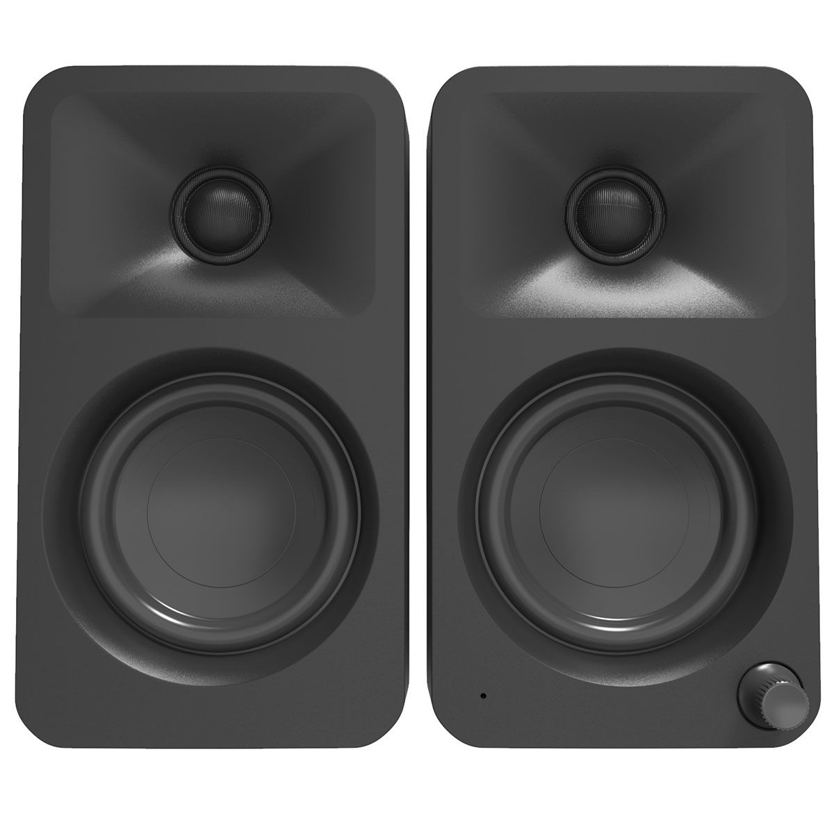 Kanto ORA Powered Reference Desktop Speakers - Pair front view of pair