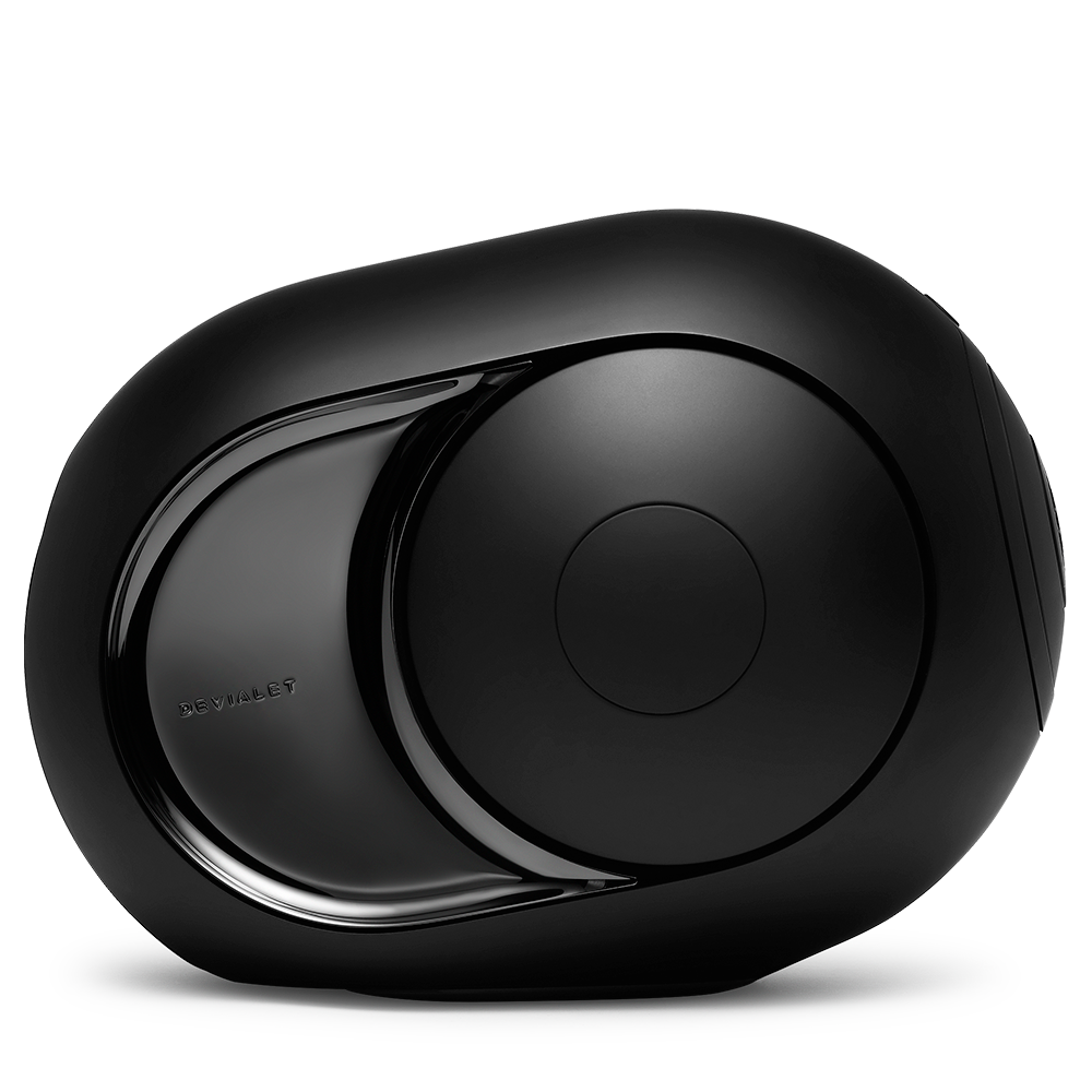 Devialet Phantom I 108dB Wireless Speaker, Dark Chrome, side view