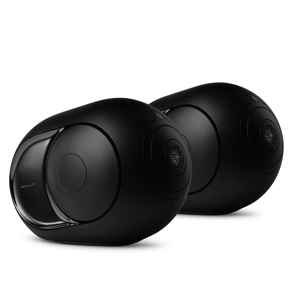 Devialet Phantom I 108dB Wireless Speaker, Dark Chrome, set of two