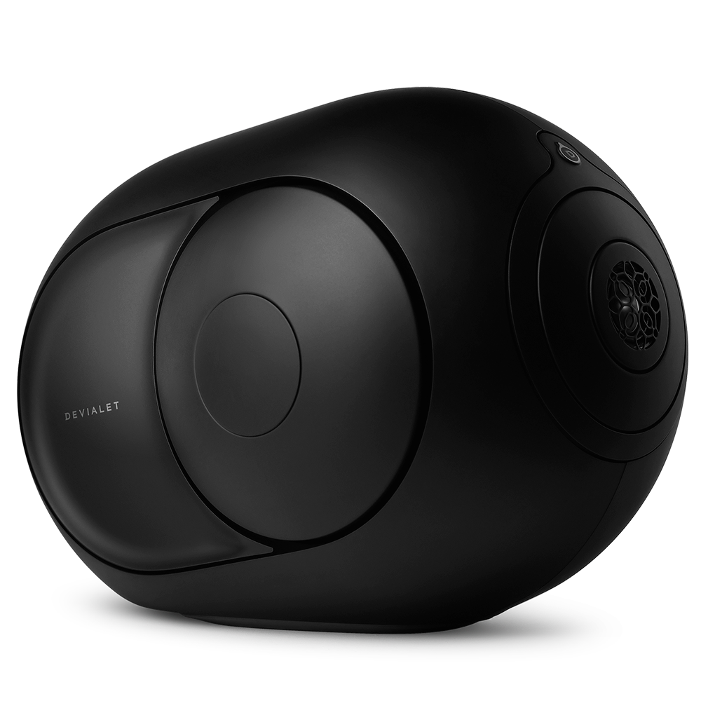 Devialet Phantom I Wireless Speaker, Matte Black, front angle