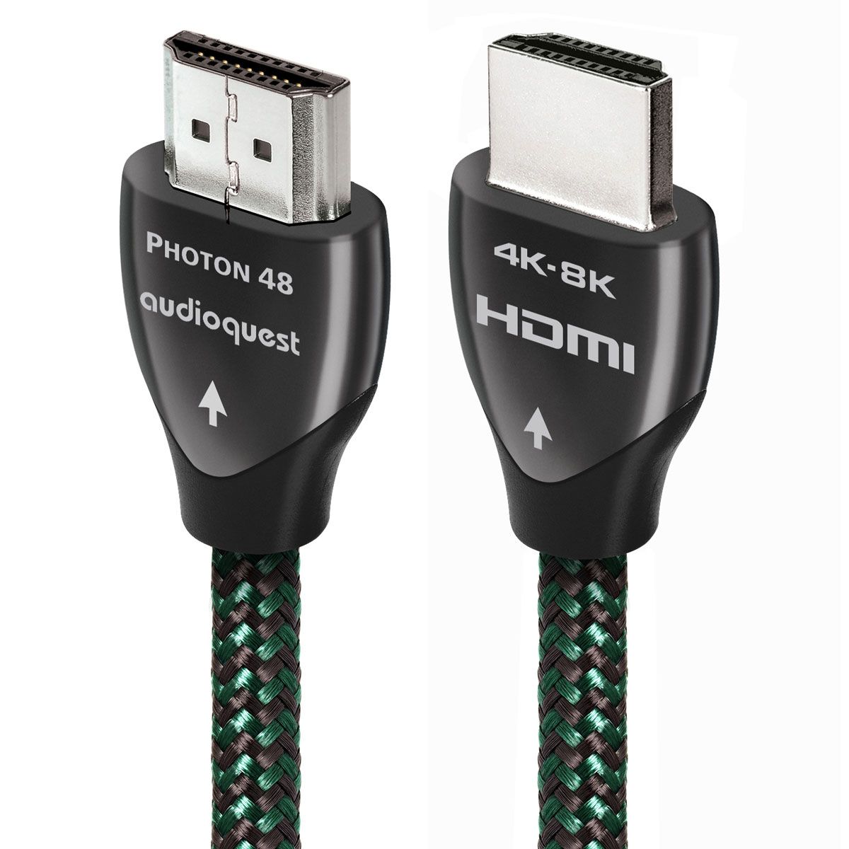 AudioQuest Photon 48 4K-8K HDMI Cable, view of both ends