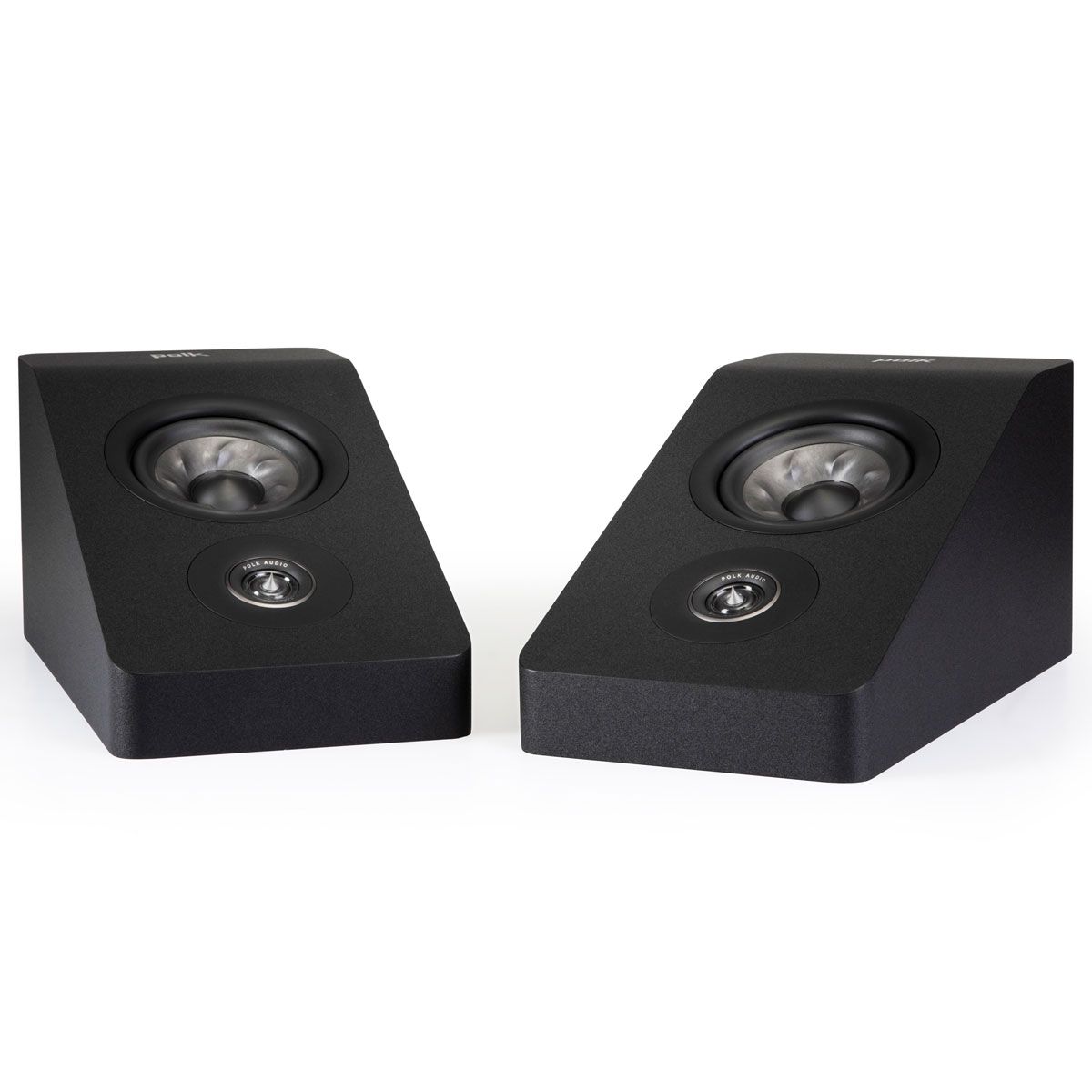 Polk Audio Reserve L900 Height Module Speakers, Black, front angle