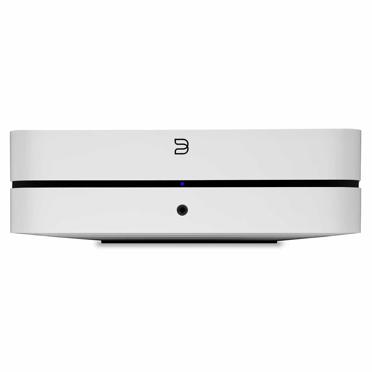 Bluesound PowerNode Wireless Music Streaming Amplifier, White, front