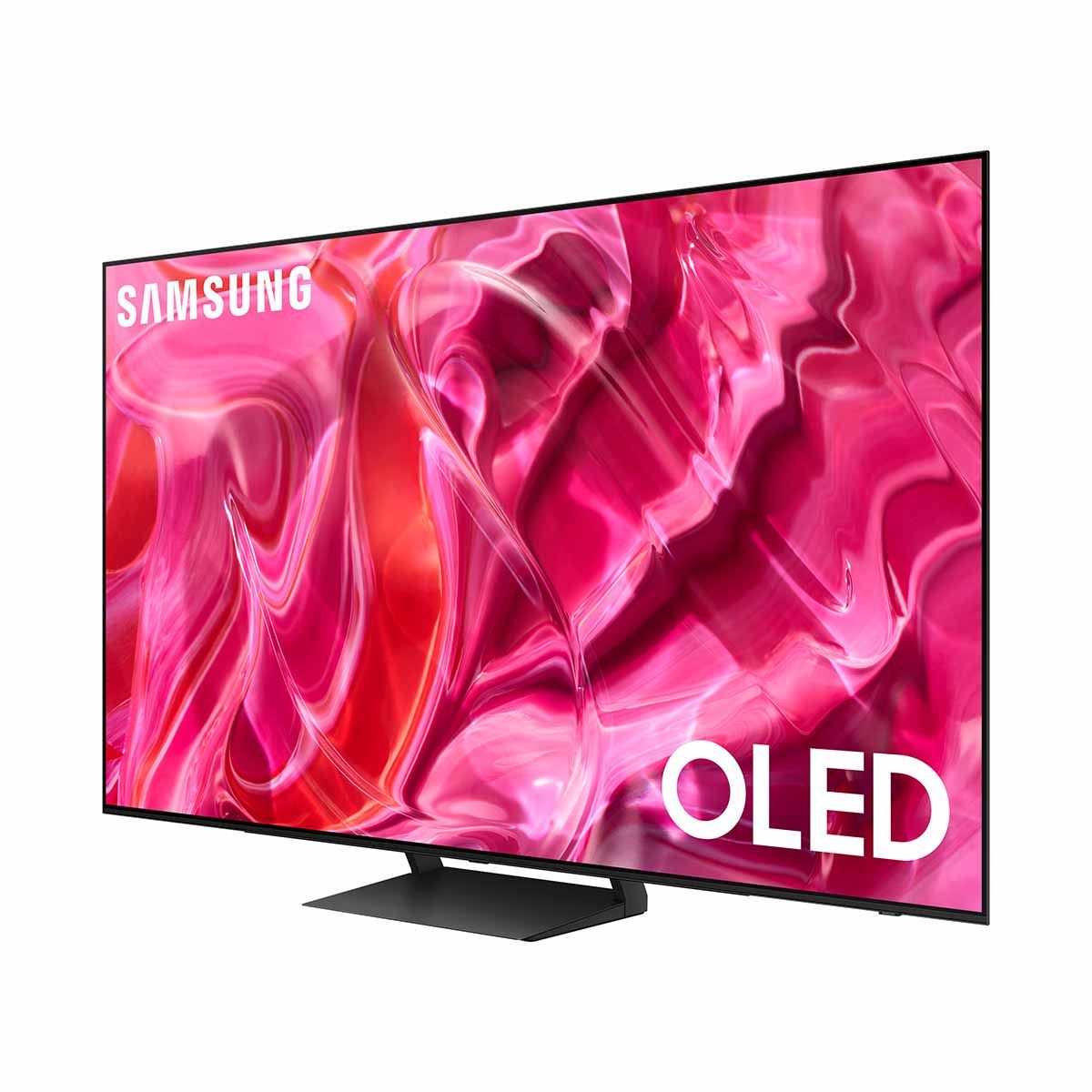 Samsung S90C OLED 4K Smart TV (2023) angled front right view