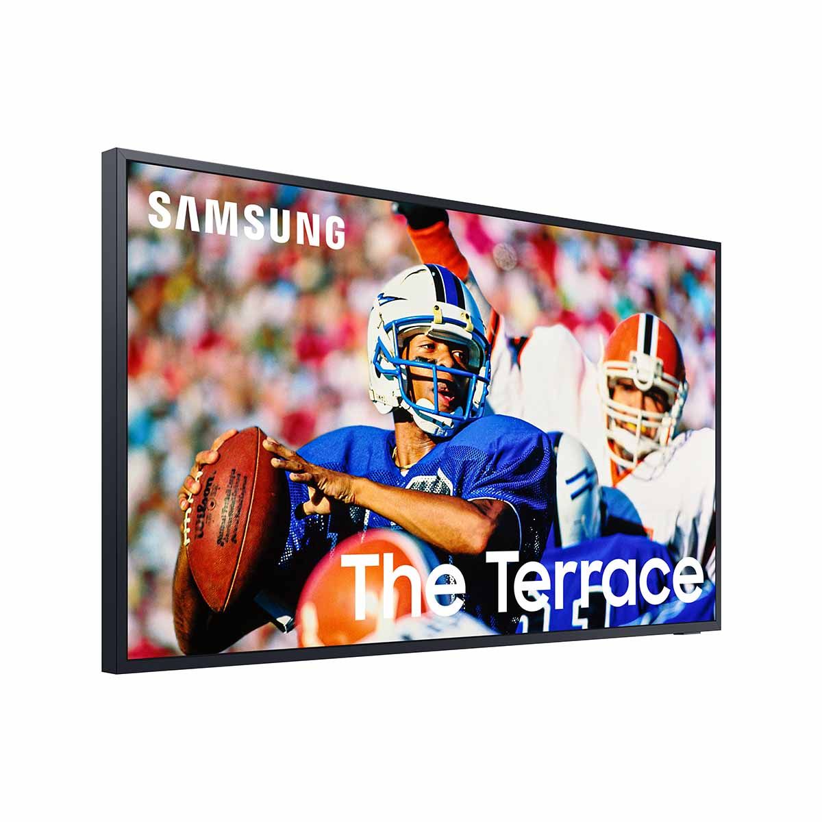 Samsung The Terrace Outdoor QLED 4K HDR Smart TV - Full Sun LST9T - angled front left view
