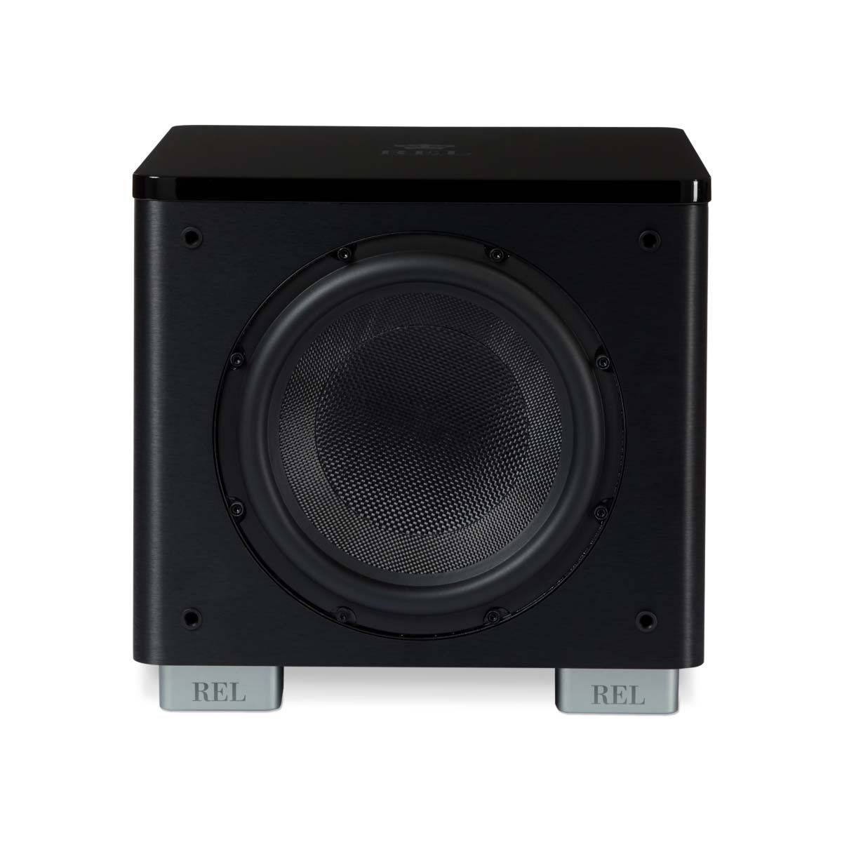 REL Acoustics HT/1003 MKII Subwoofer front view without grille
