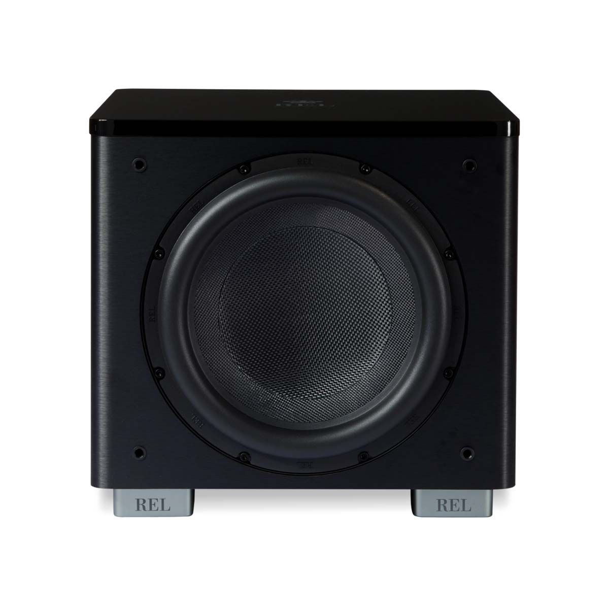 REL Acoustics HT/1205 MKII Subwoofer - front view without grille
