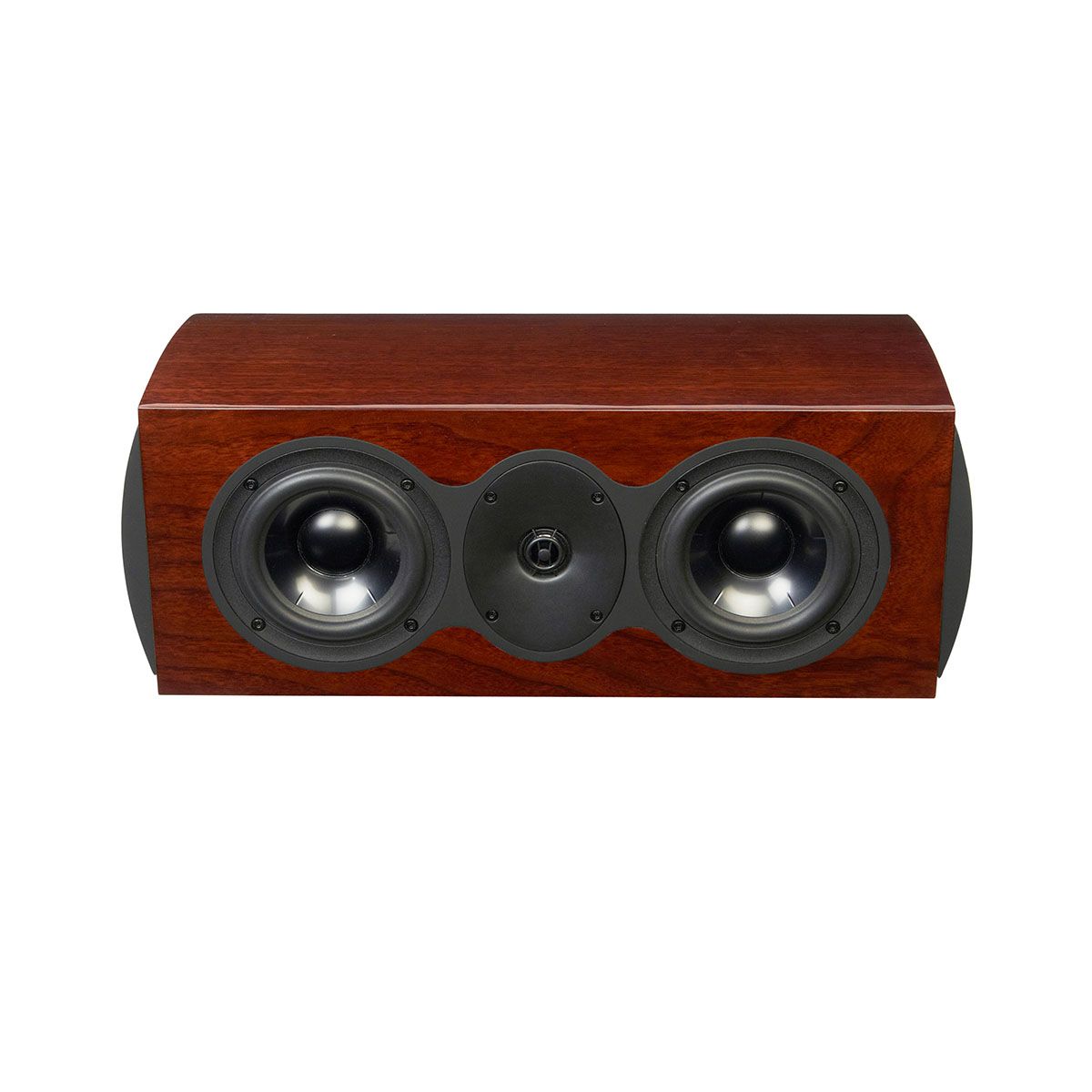 Revel C205 2-way Center Channel Loudspeaker - Gloss Walnut, no grille - front view