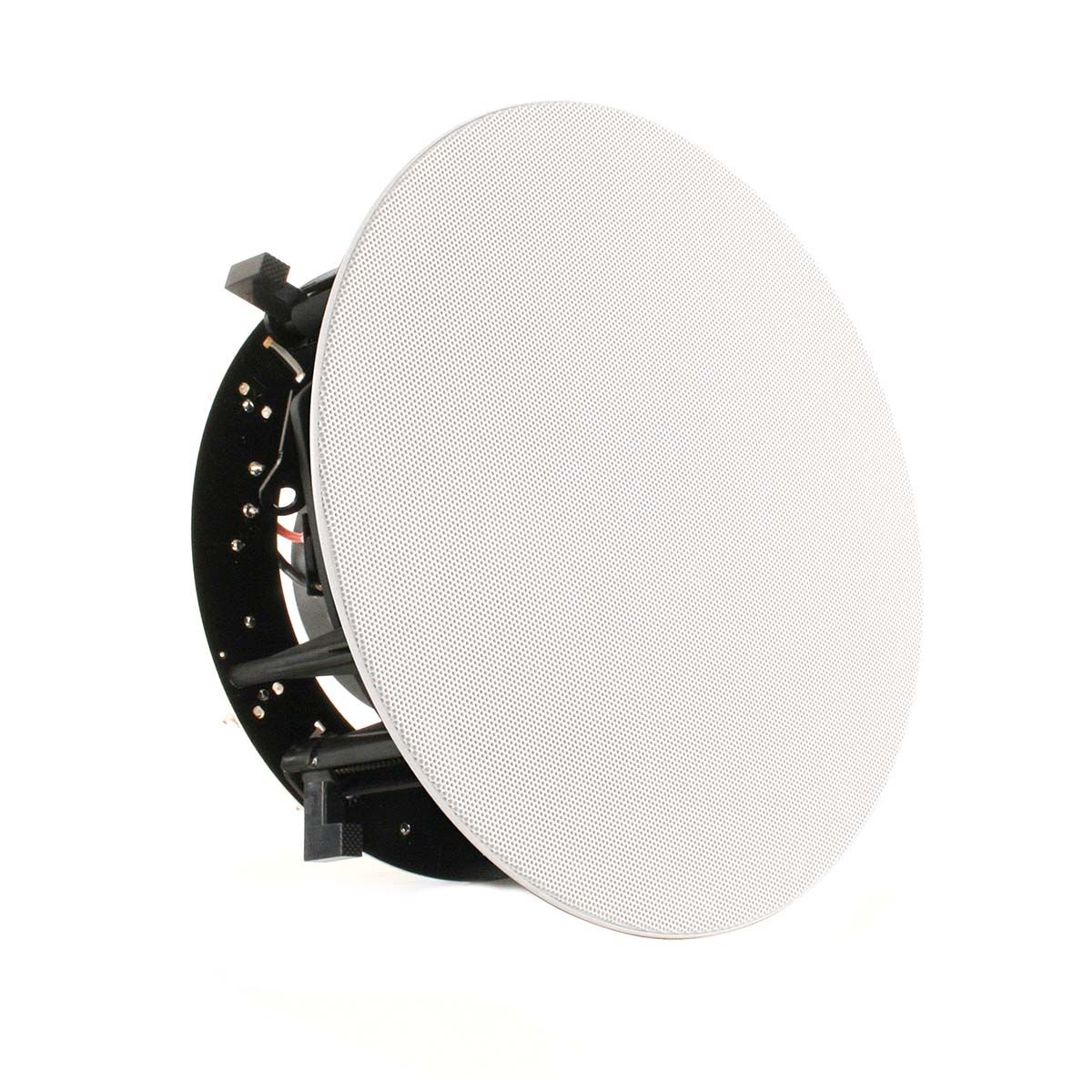 Revel C783 In-Ceiling Speaker, front angle with round grille